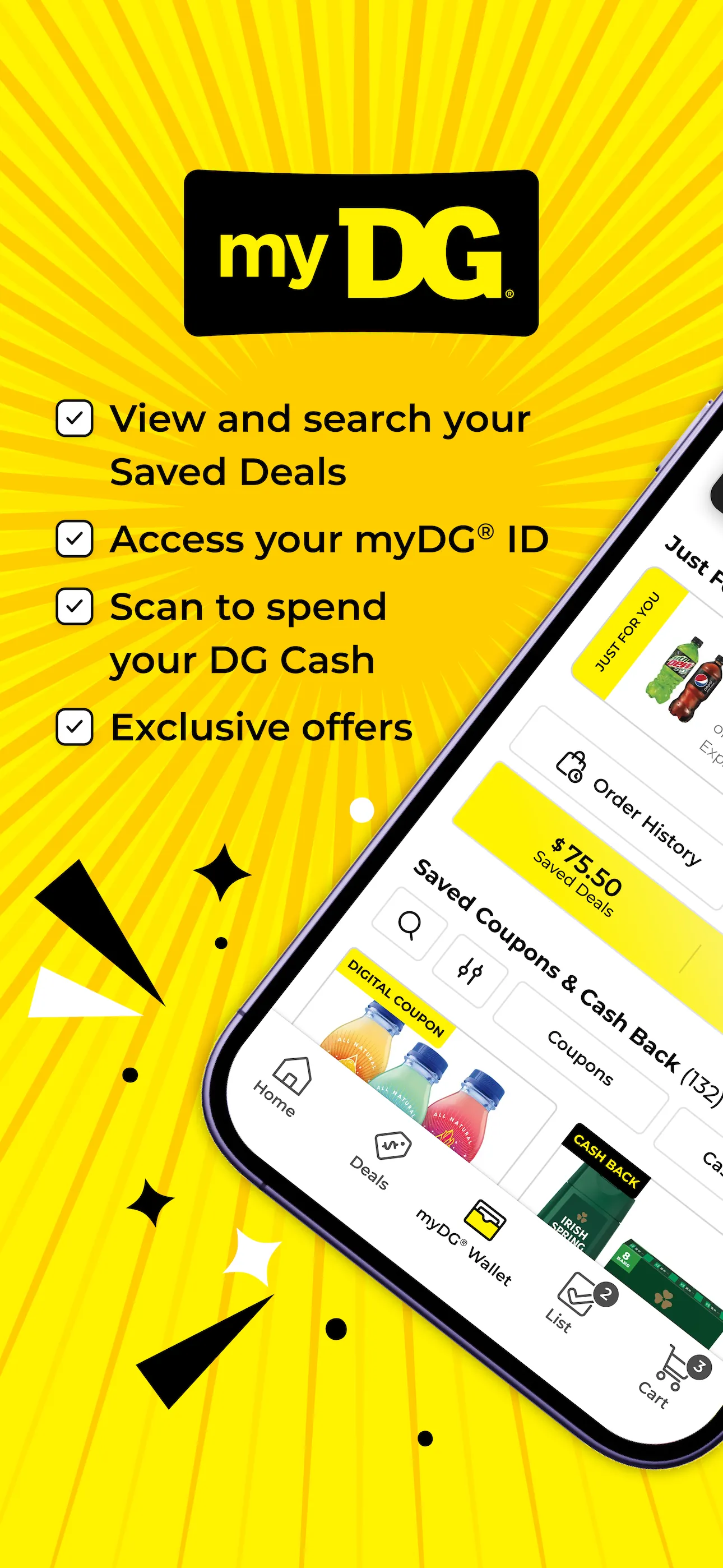 Dollar General-Digital Coupons iphone screenshot 1
