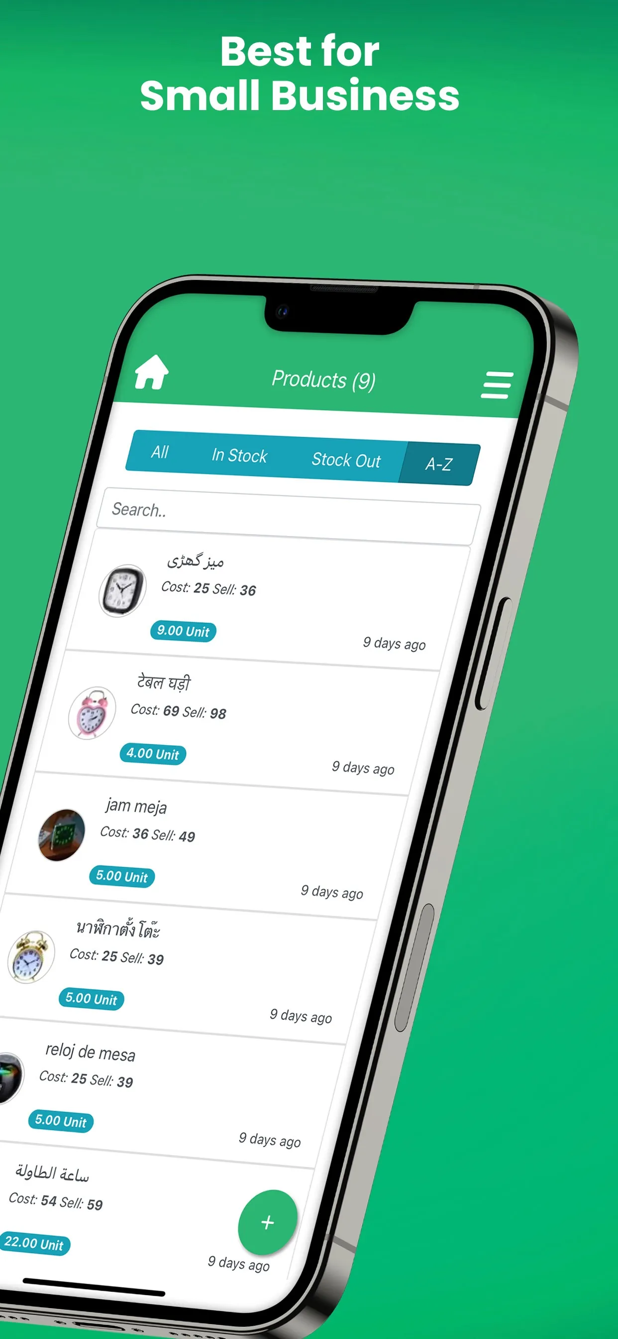 Daily Sales Record - POS, CRM iphone screenshot 4