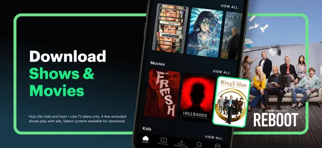 Hulu: Stream TV shows & movies iphone screenshot 5