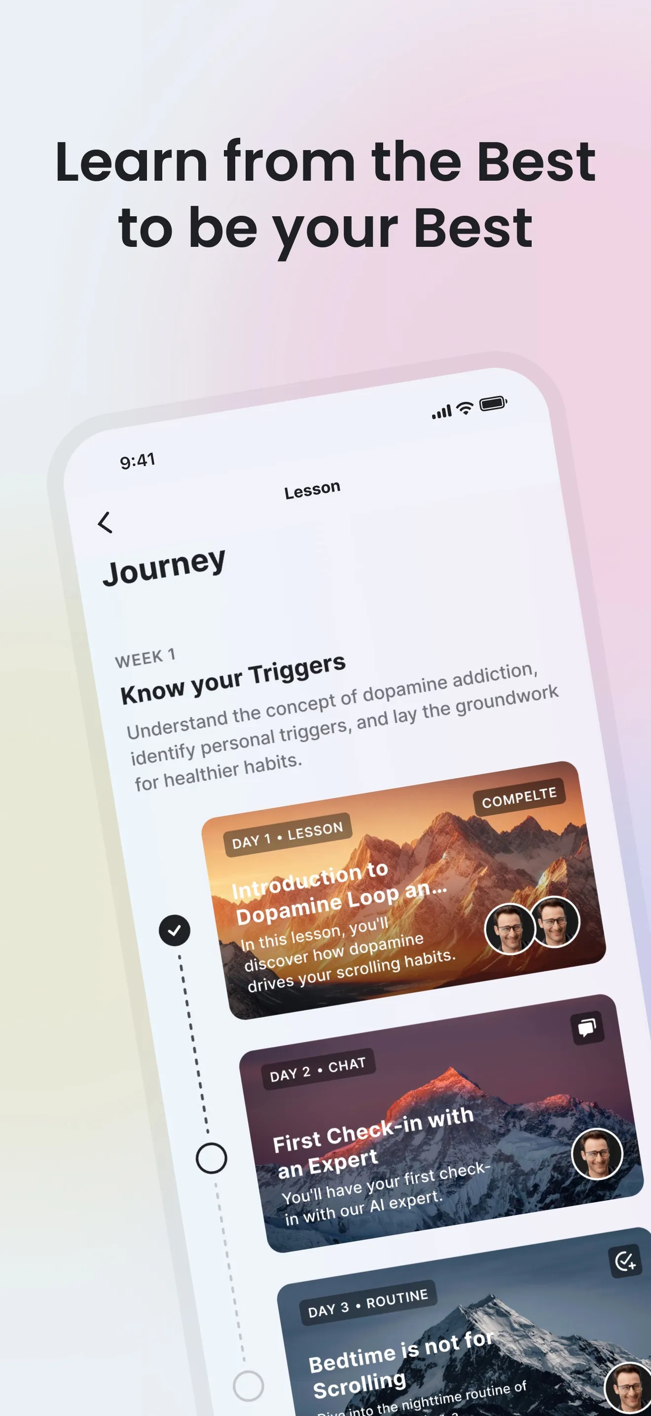 RiseGuide: Top Expert Insights iphone screenshot 1