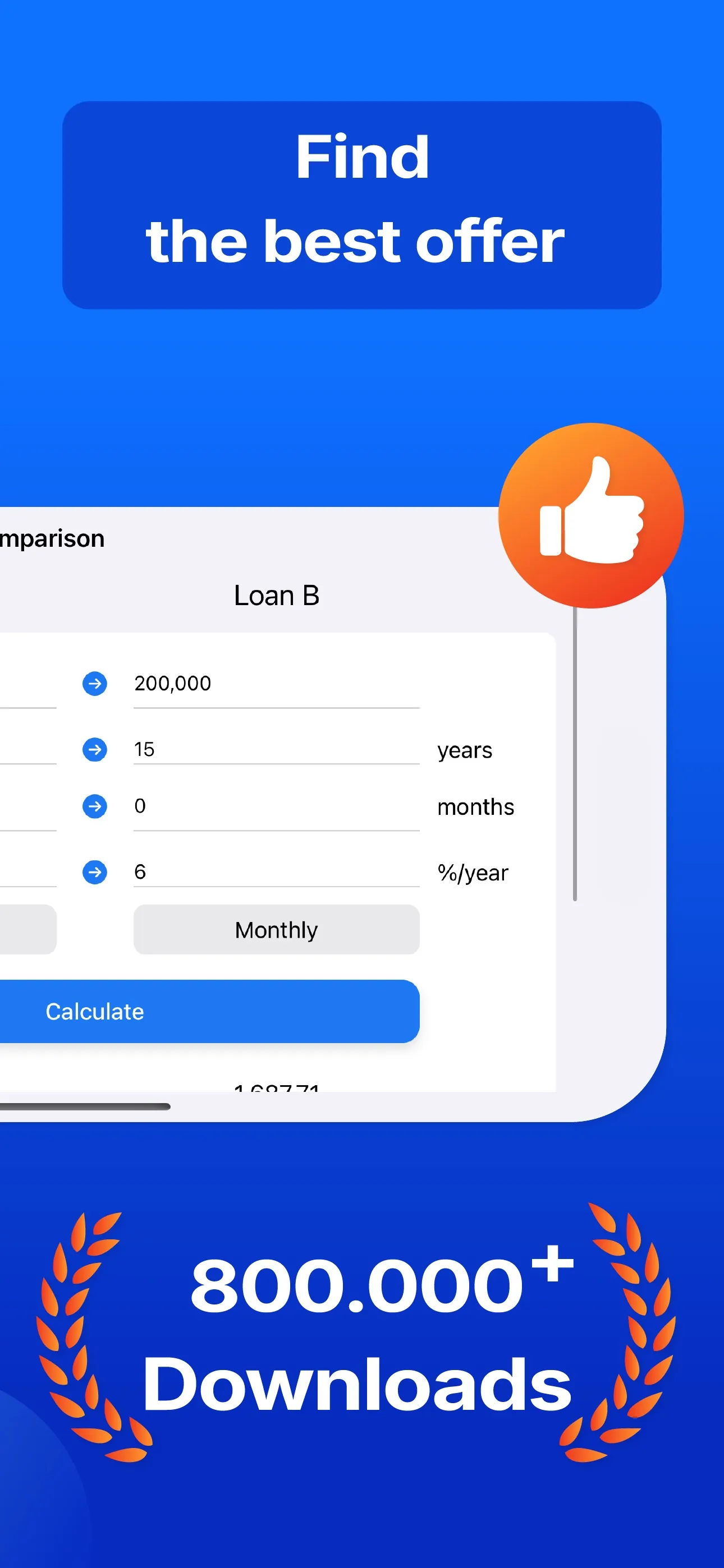 Loan Calculator - Payment Calc iphone screenshot 3