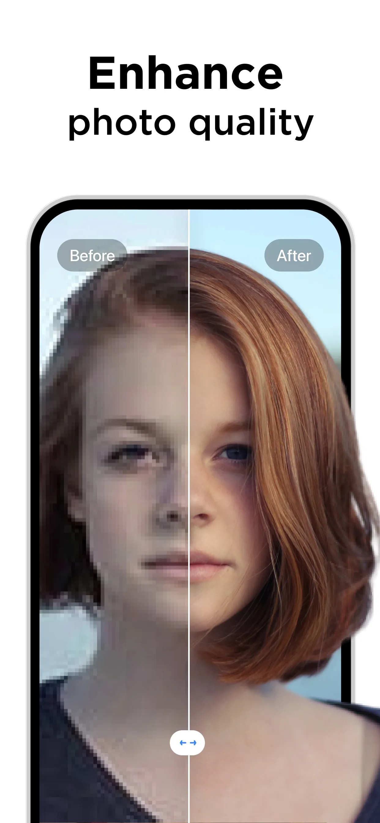 Pixelup: AI Photo Enhancer App iphone screenshot 1