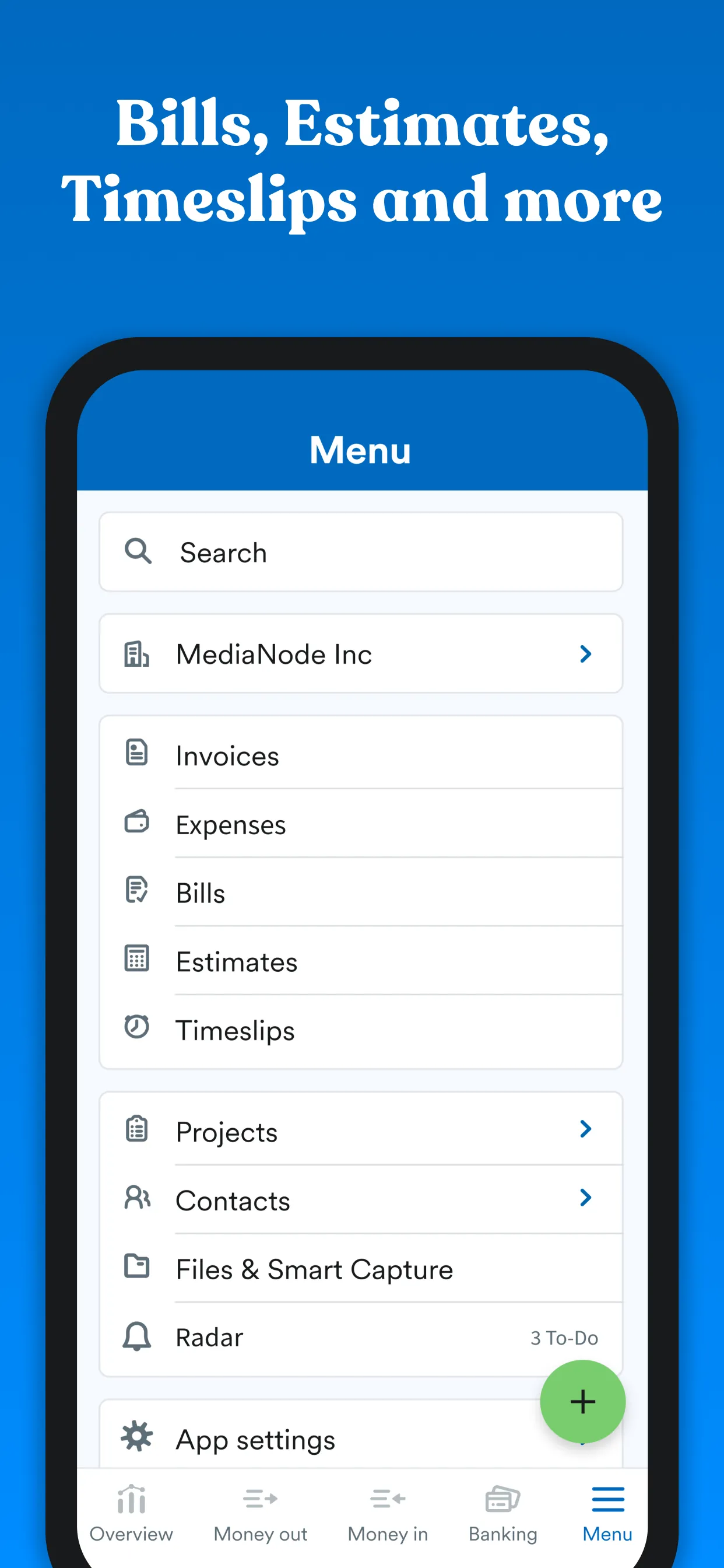 FreeAgent Mobile Accounting iphone screenshot 6