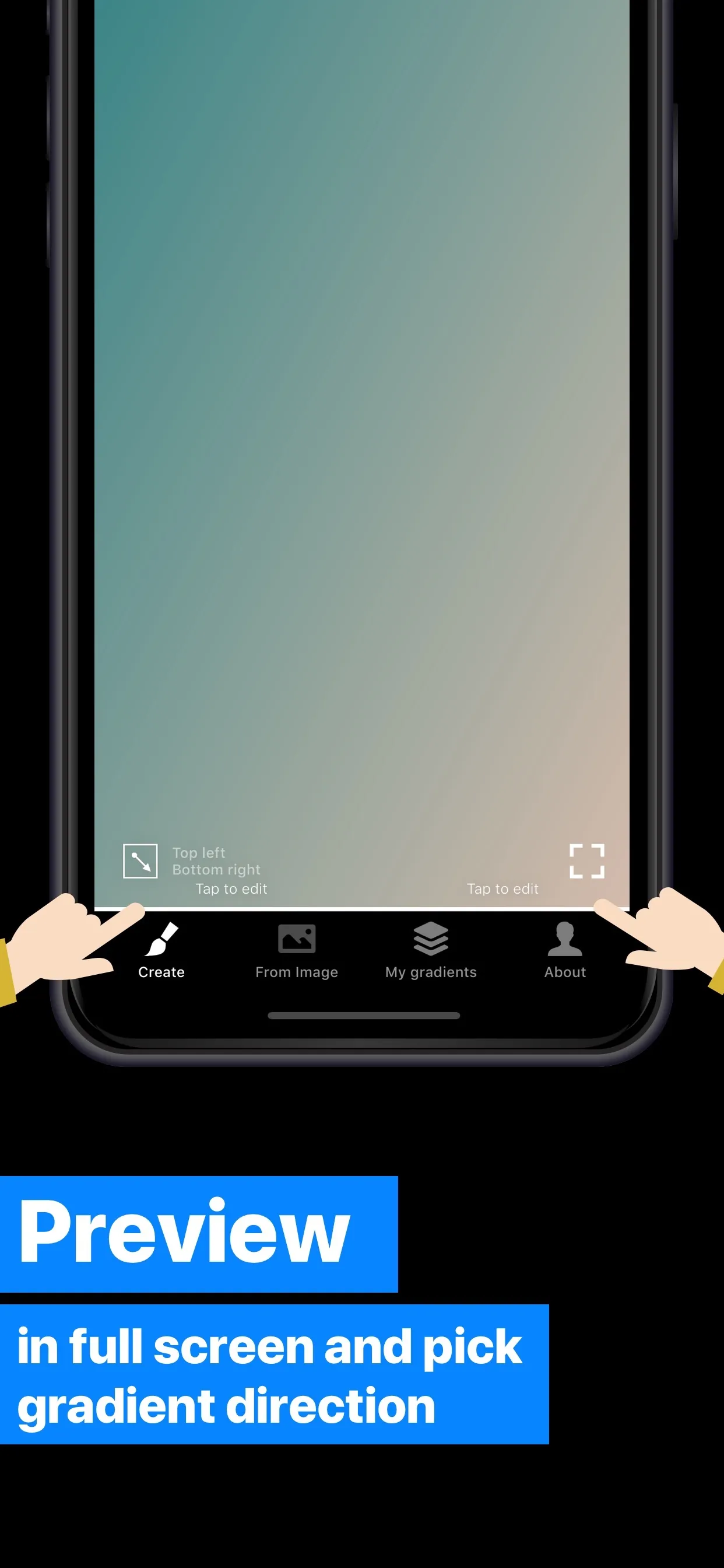 Gradients Maker Design Tool HD iphone screenshot 8