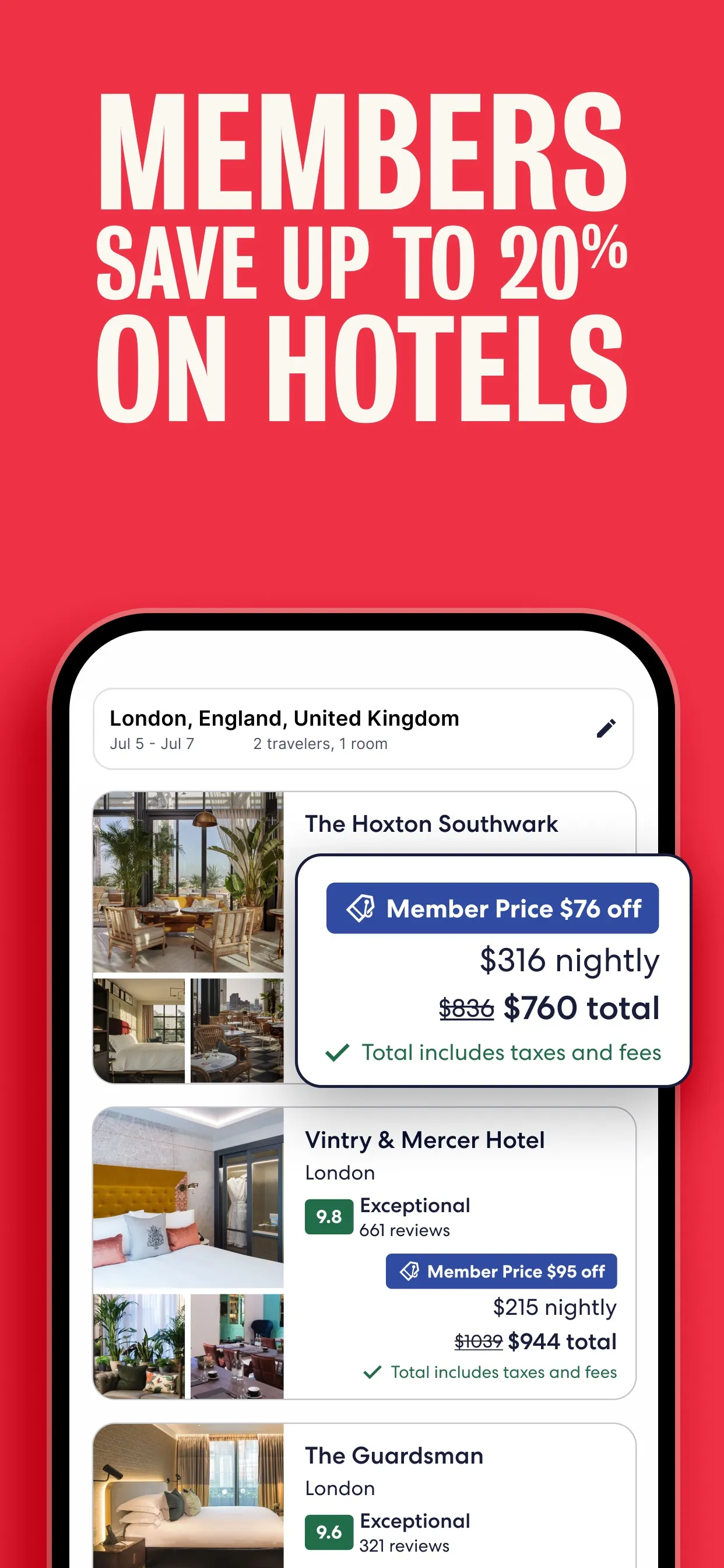 Hotels.com: Book hotels & more iphone screenshot 3