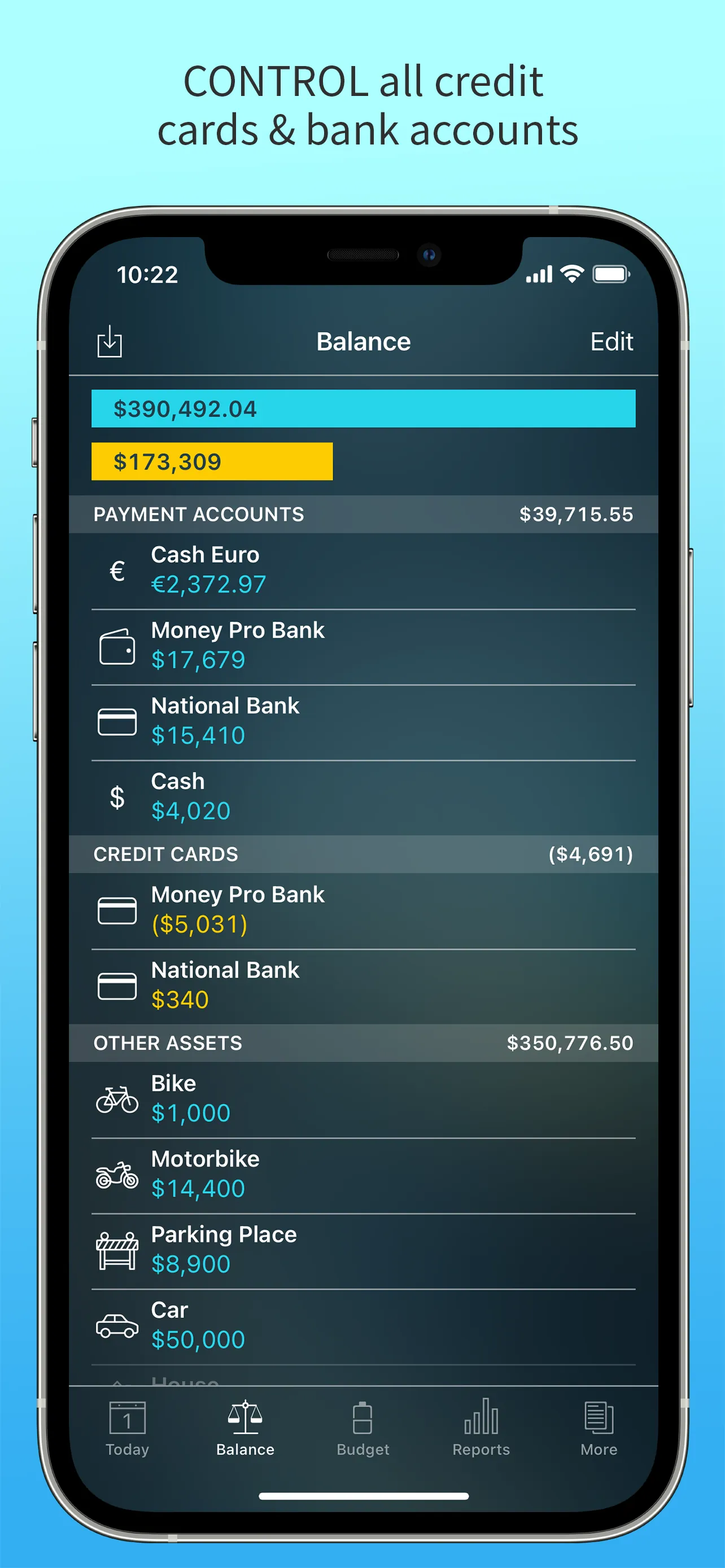 Money Pro: Personal Finance AR iphone screenshot 3