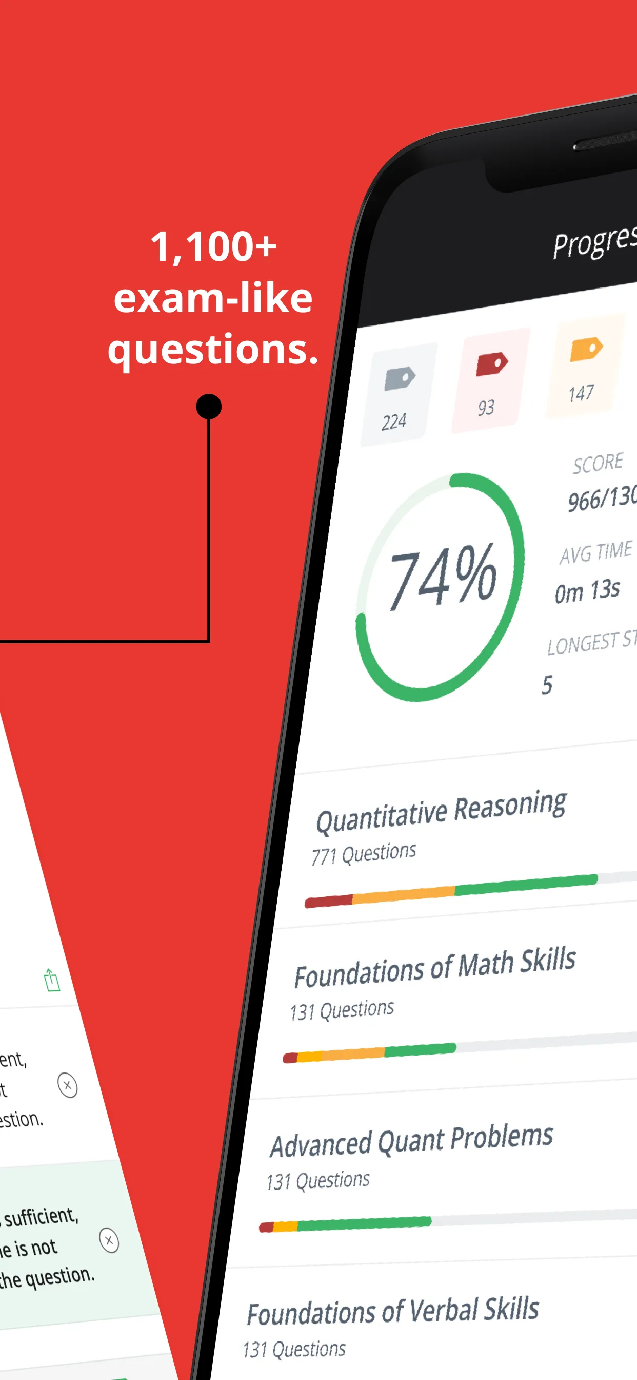 Official GMAT | Manhattan Prep iphone screenshot 2