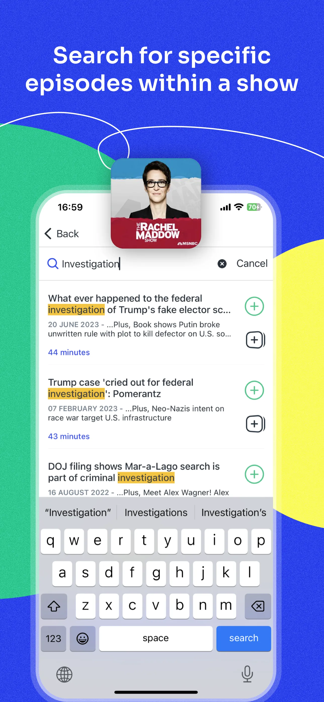 Podcast App iphone screenshot 6