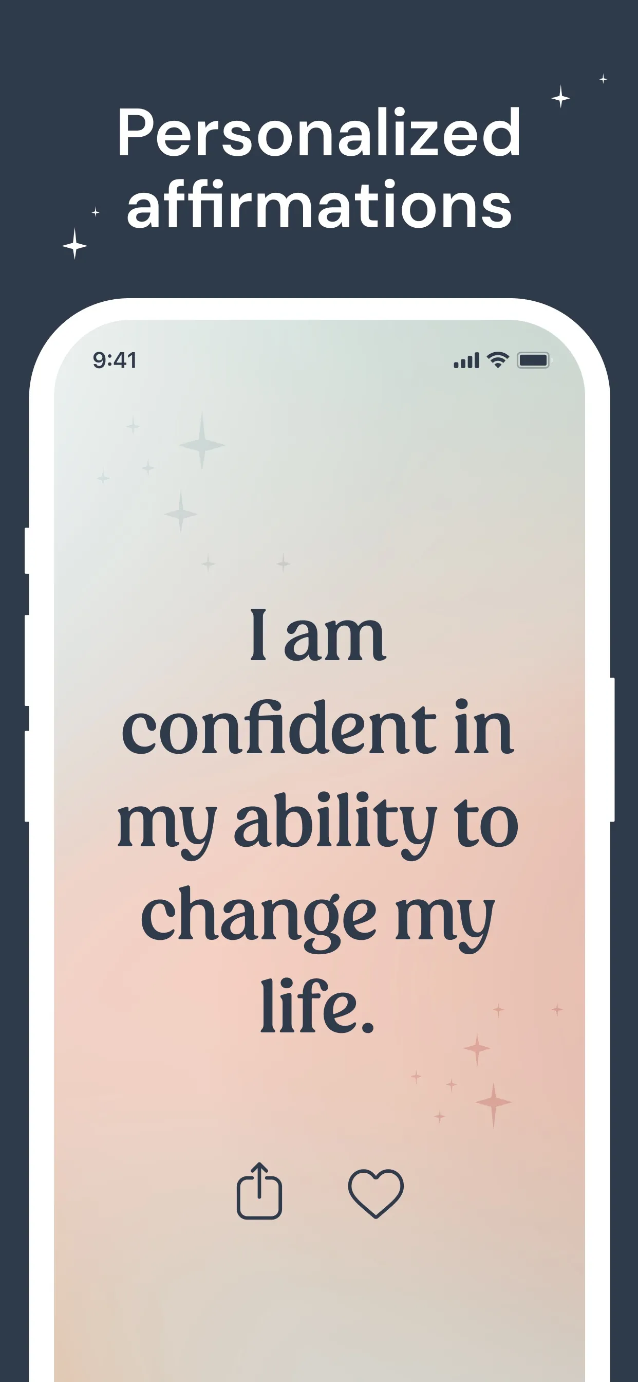 I am - Daily Affirmations iphone screenshot 2