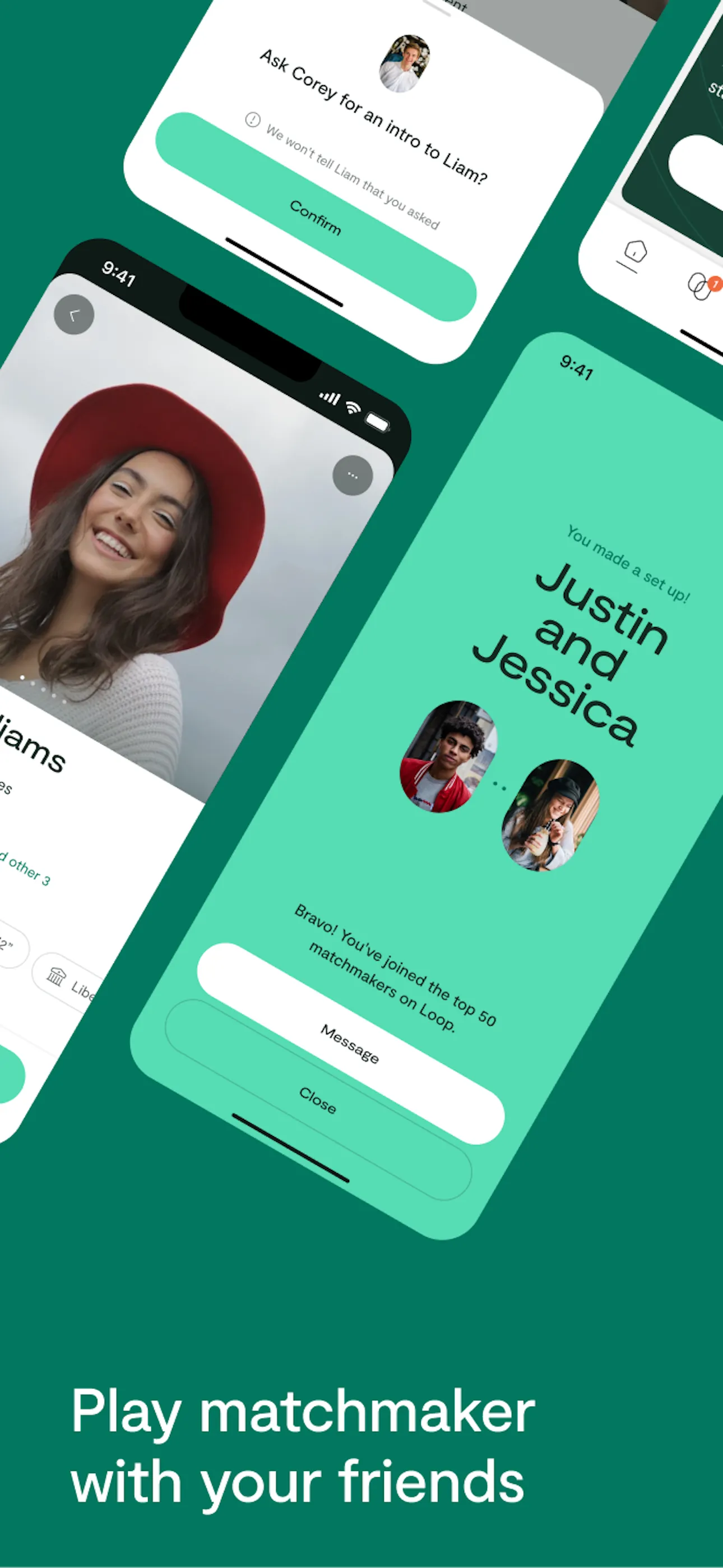 Loop: The Matchmaking App iphone screenshot 2
