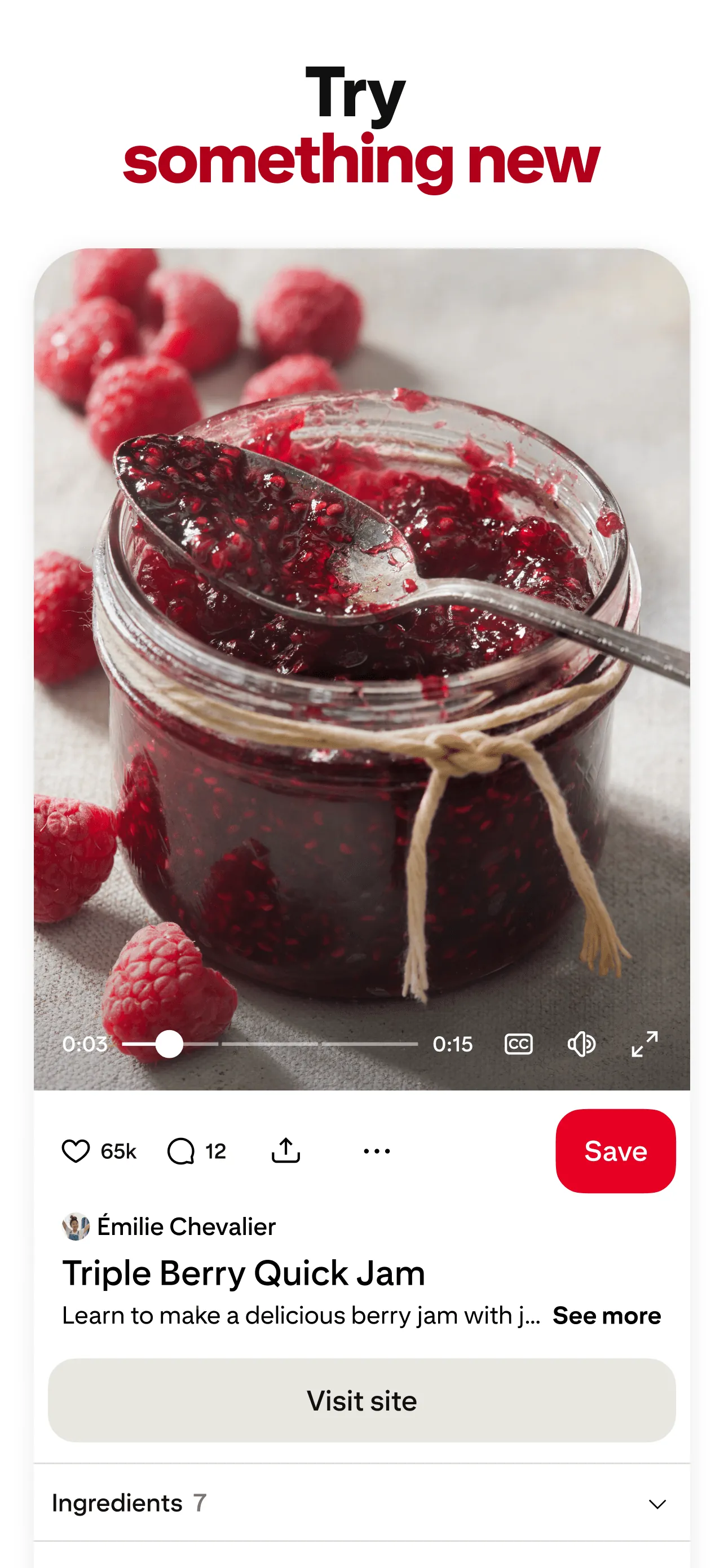 Pinterest iphone screenshot 3