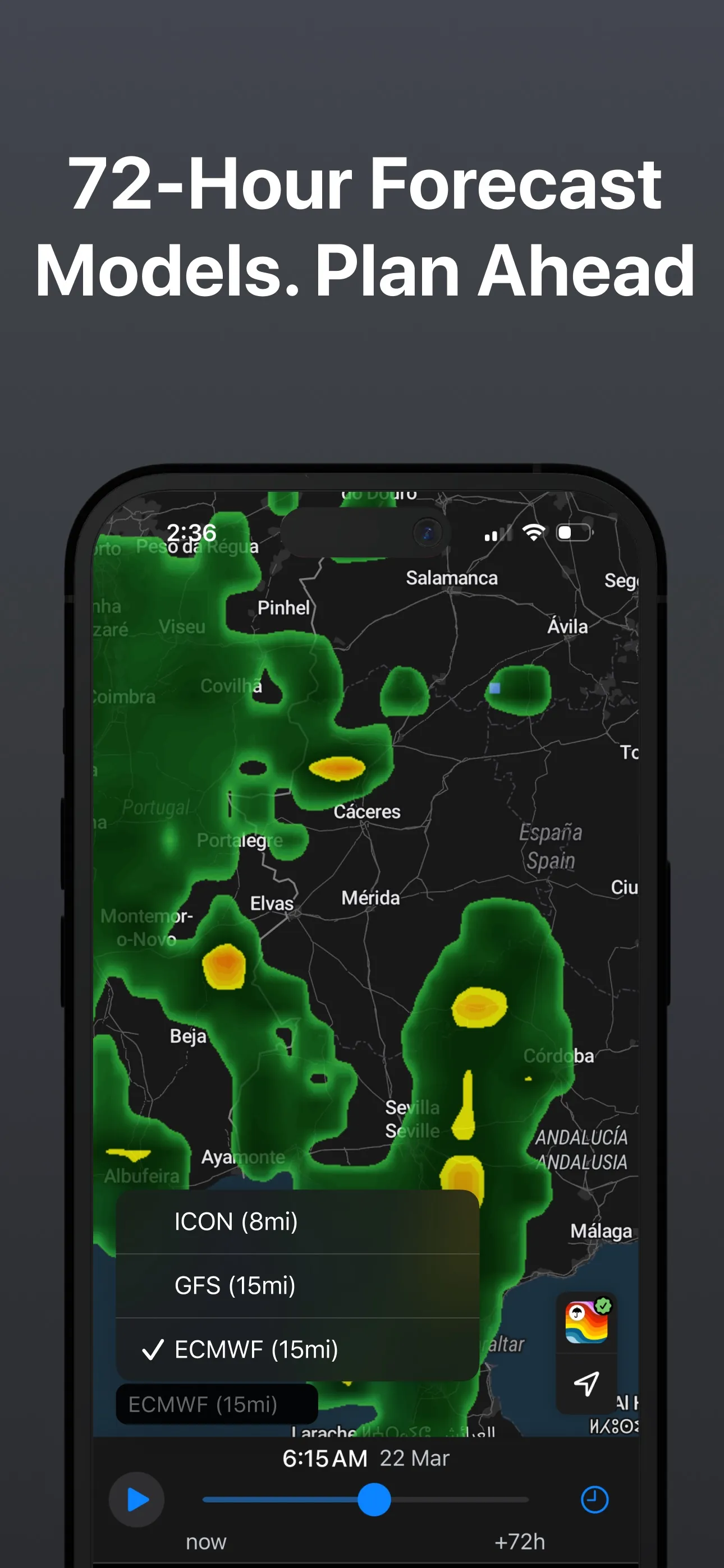 Rain Viewer: PRO Weather Radar iphone screenshot 6