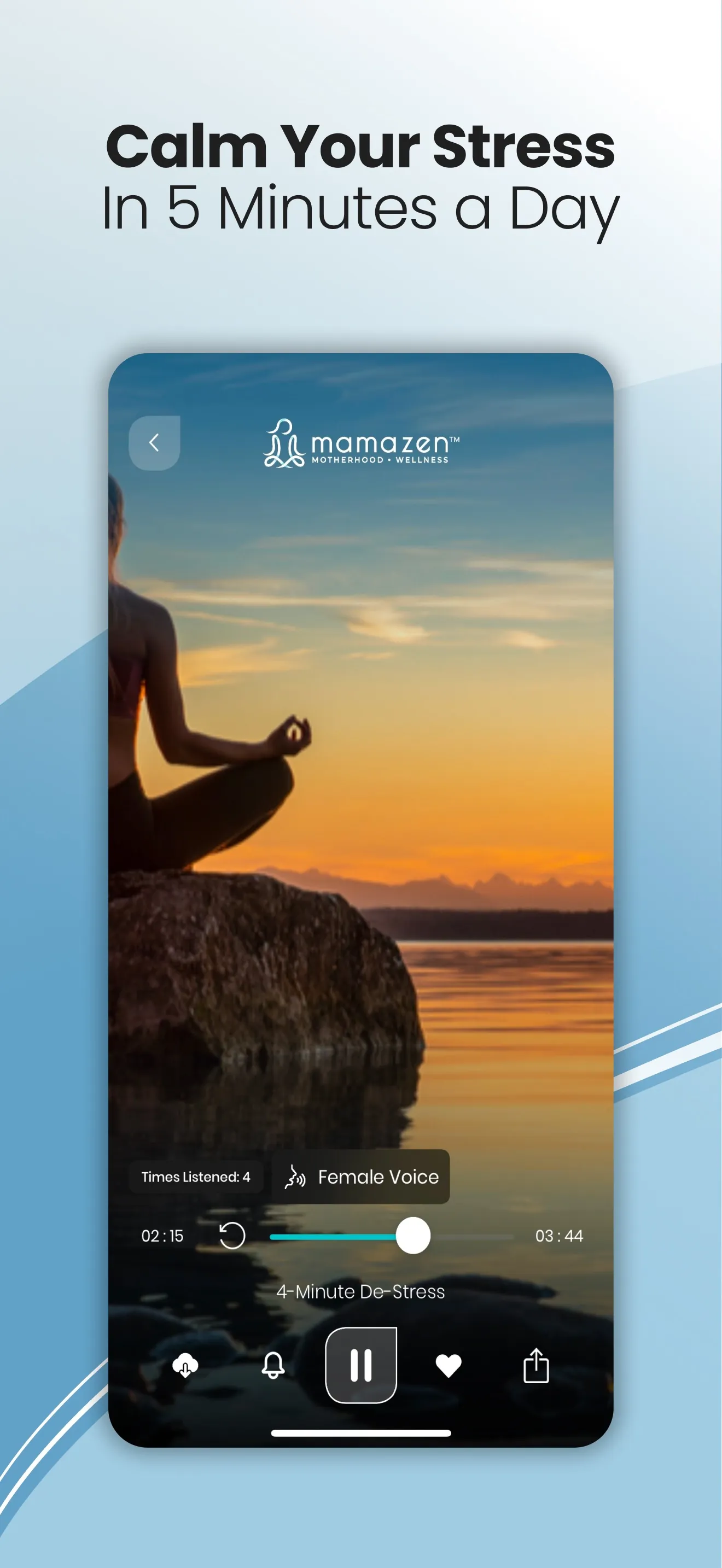MamaZen: Mindful Parenting App iphone screenshot 3