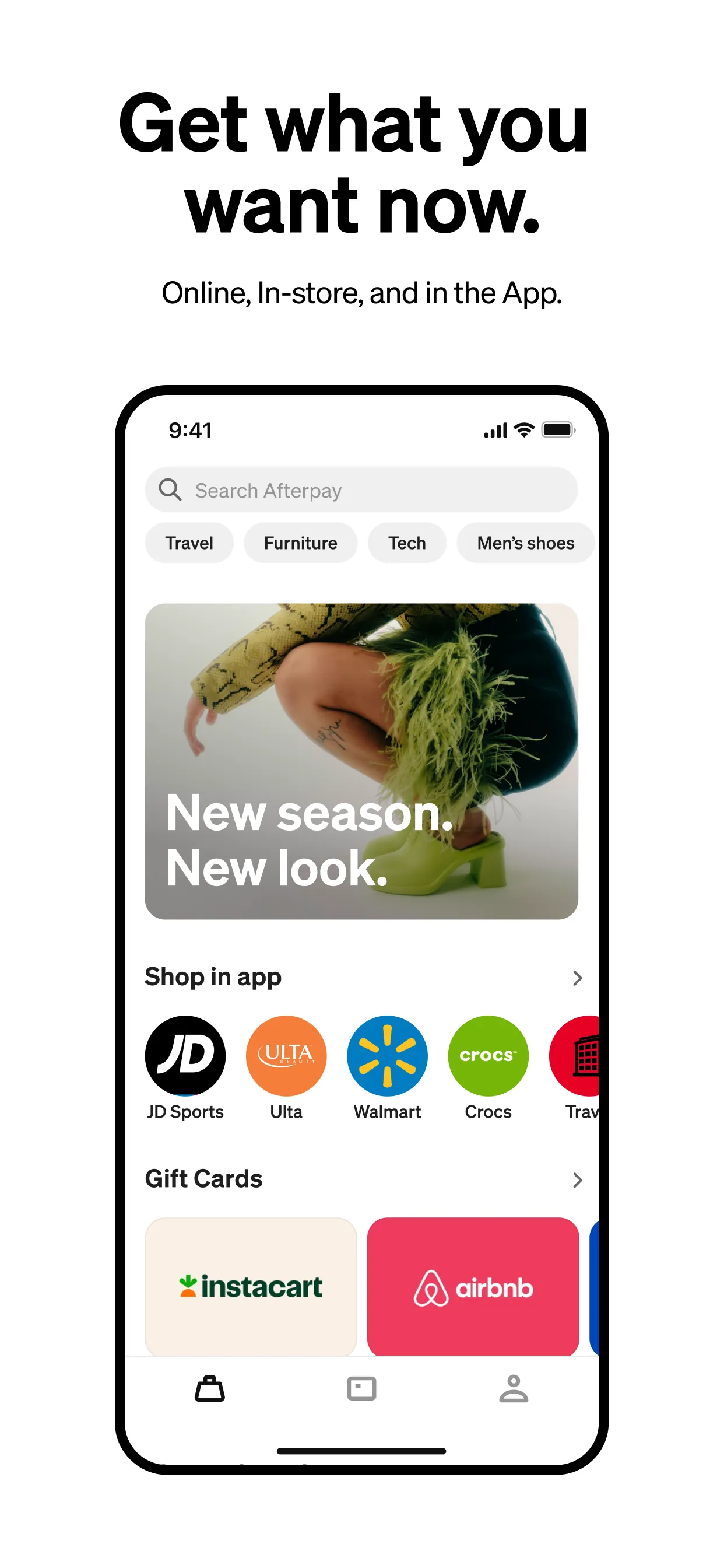 Afterpay: Pay over time iphone screenshot 2