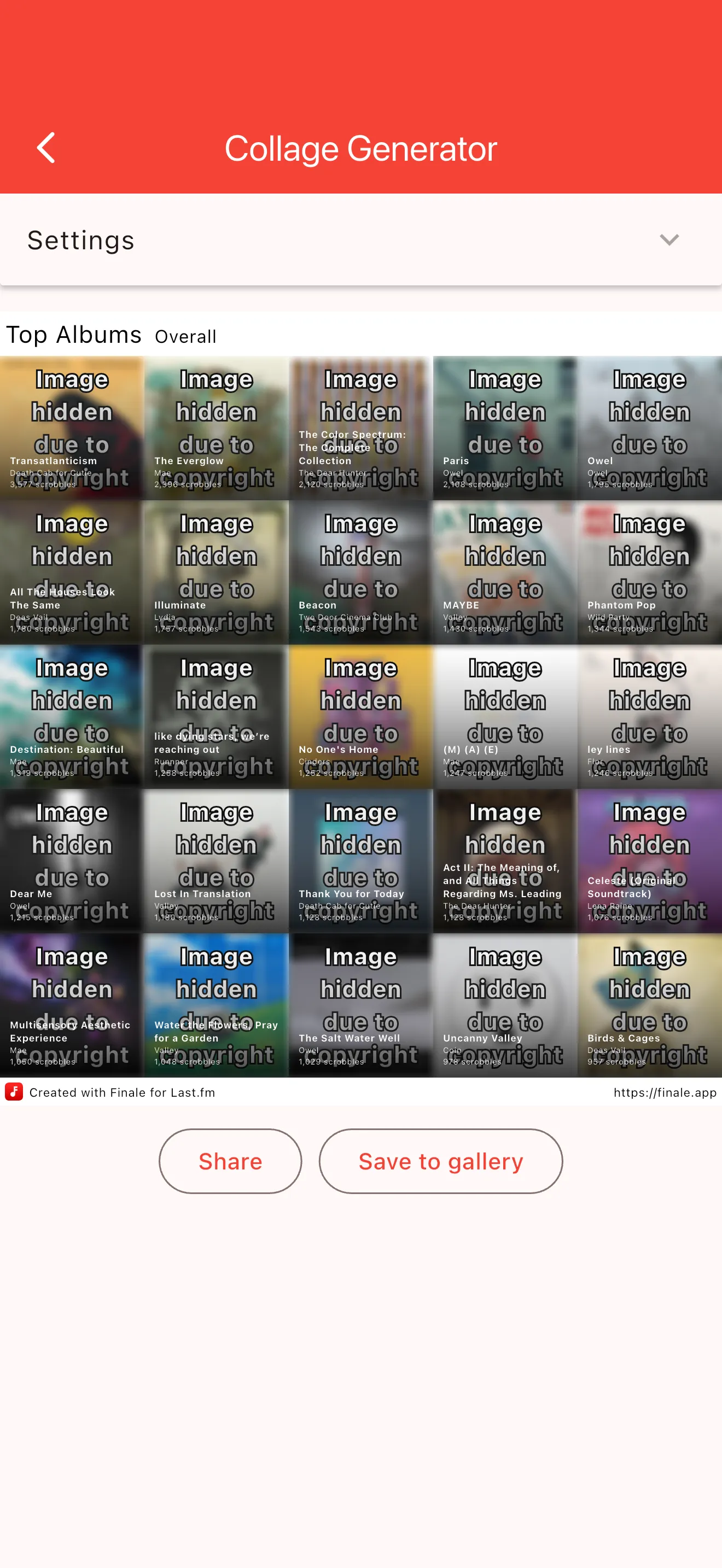 Finale for Last.fm iphone screenshot 5