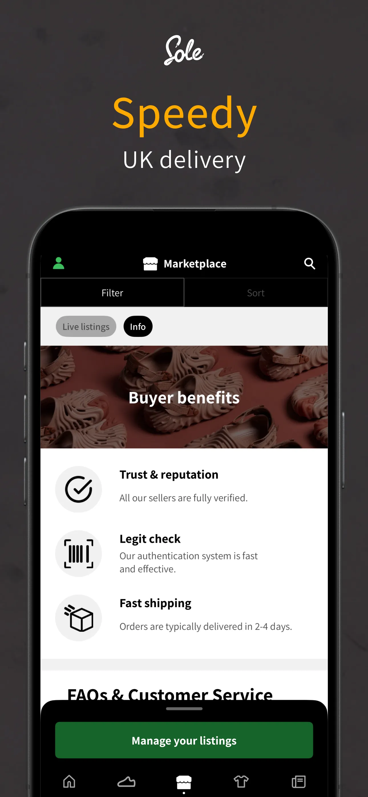 Sole Supplier - Shop Sneakers iphone screenshot 5