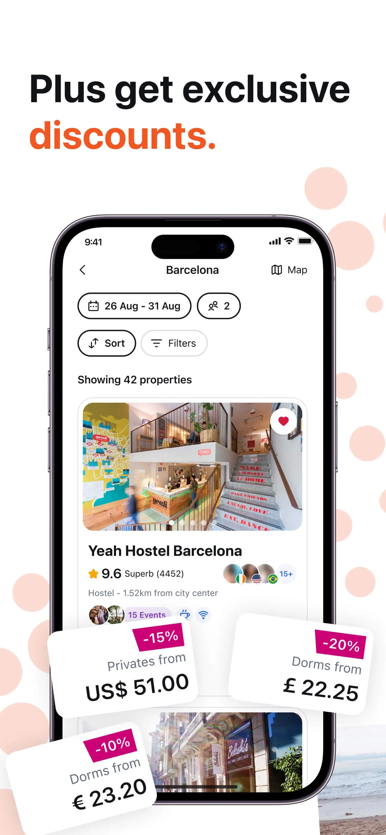 Hostelworld: Hostel Travel App iphone screenshot 6