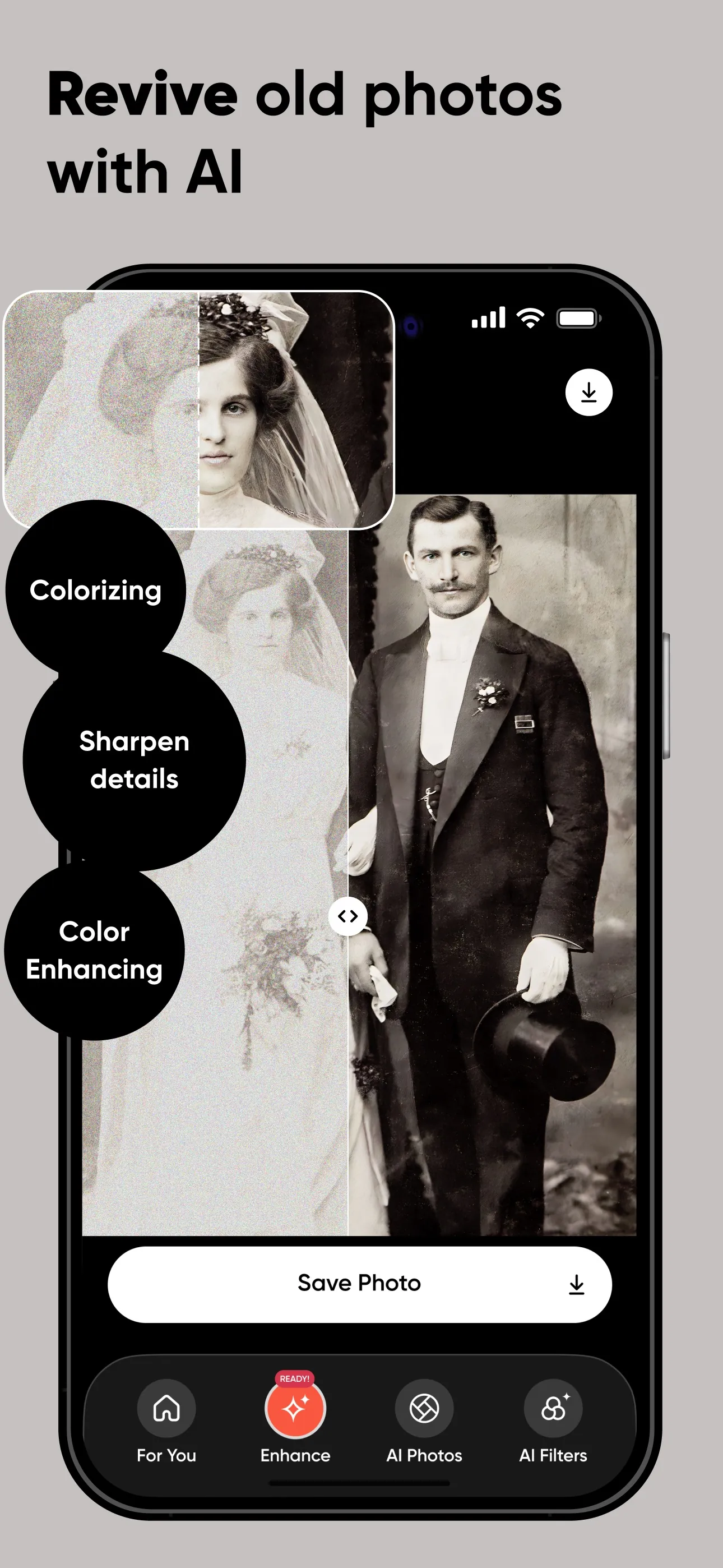 Visify - AI Photo Enhancer iphone screenshot 4