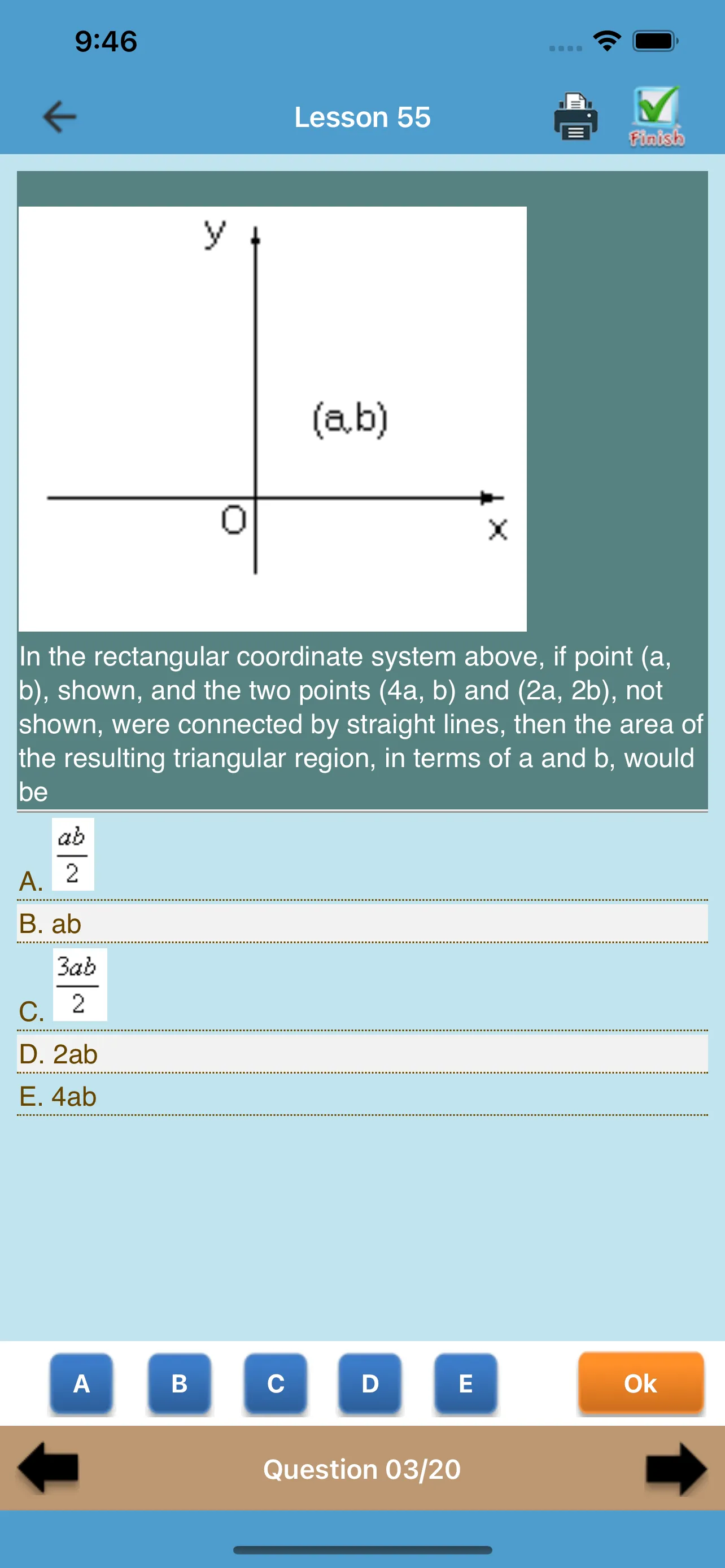 GRE Practice Test - Prep Exam iphone screenshot 6