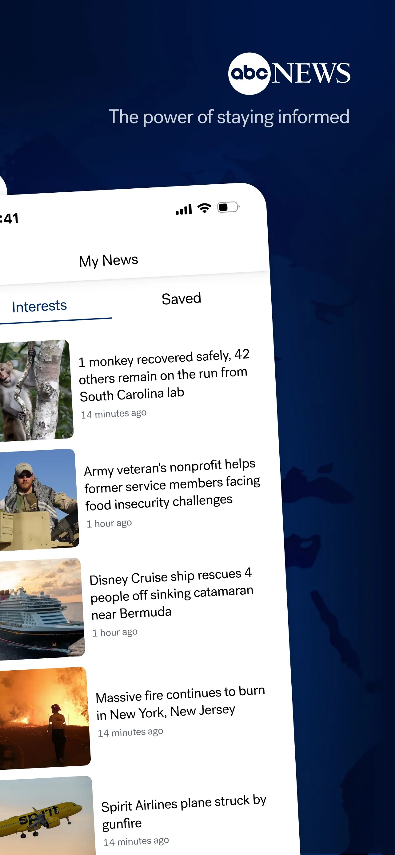 ABC News: Live Breaking News iphone screenshot 2