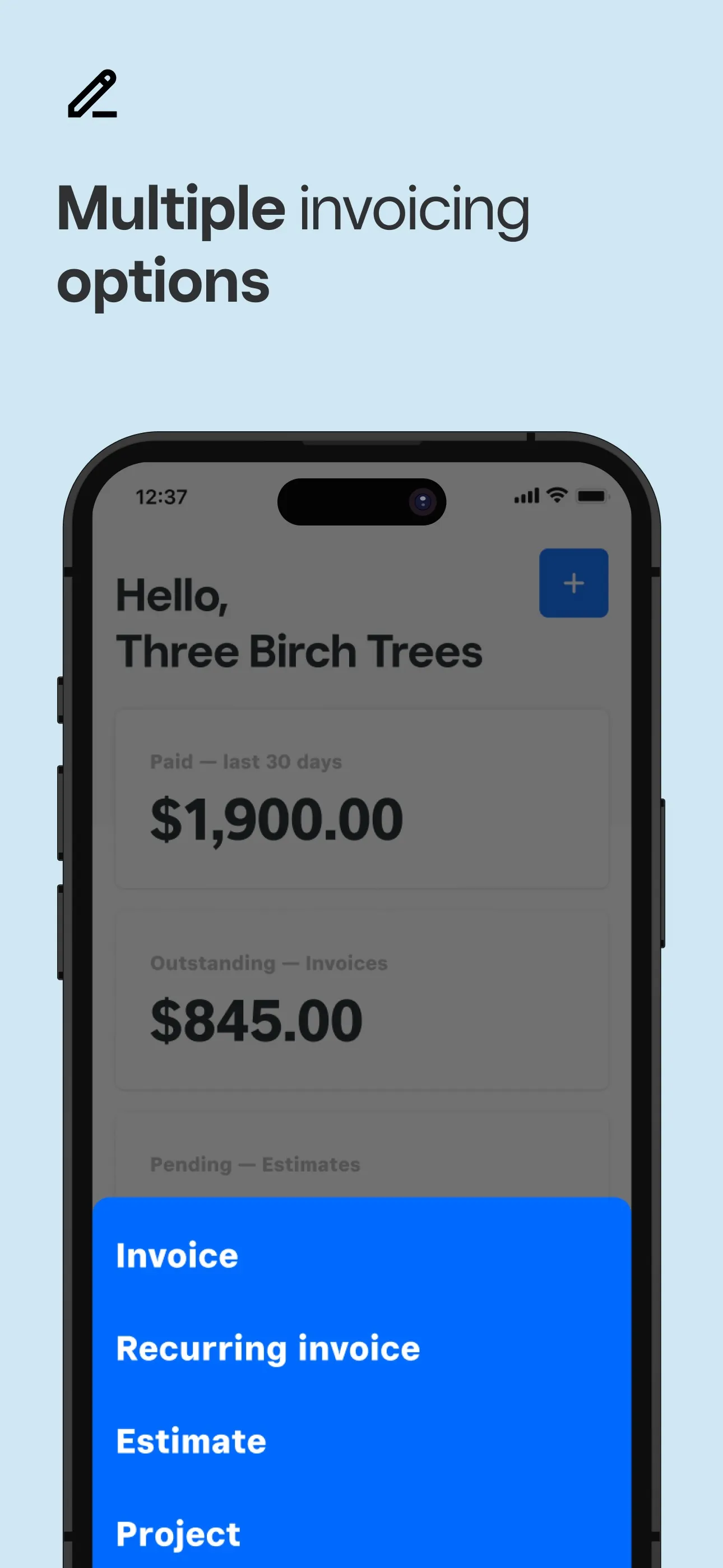 Square Invoices: Invoice Maker iphone screenshot 7