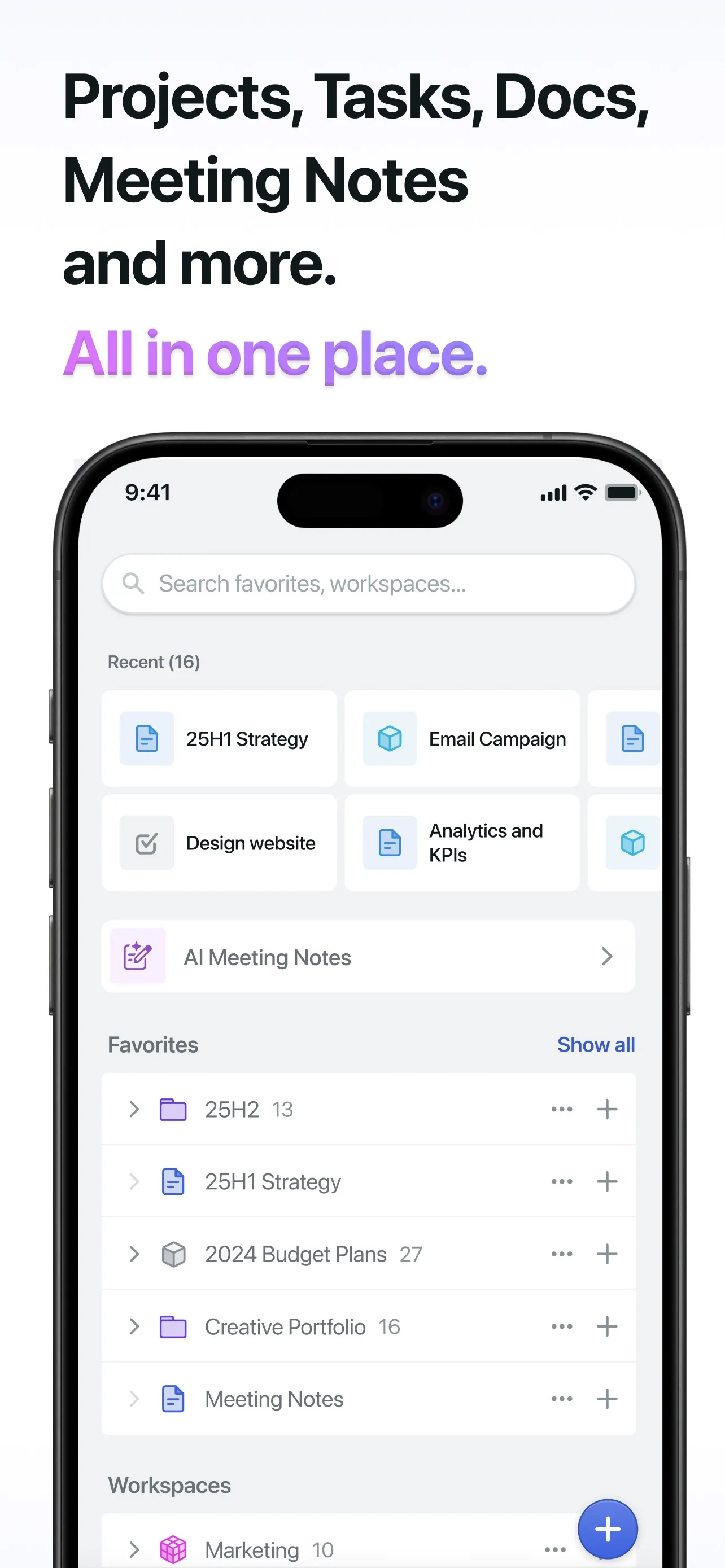Motion: Tasks & AI Scheduling iphone screenshot 2