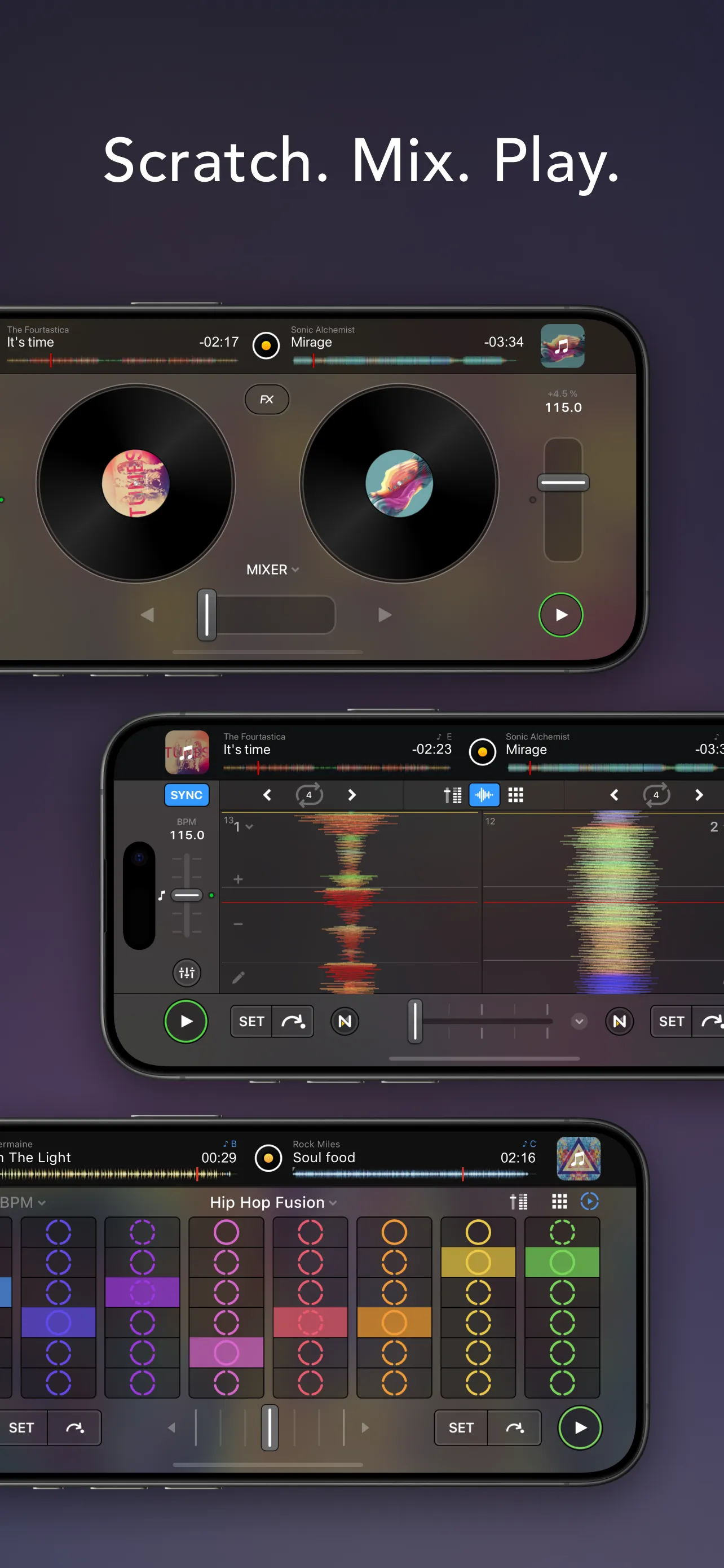 djay - DJ App & AI Mixer iphone screenshot 3