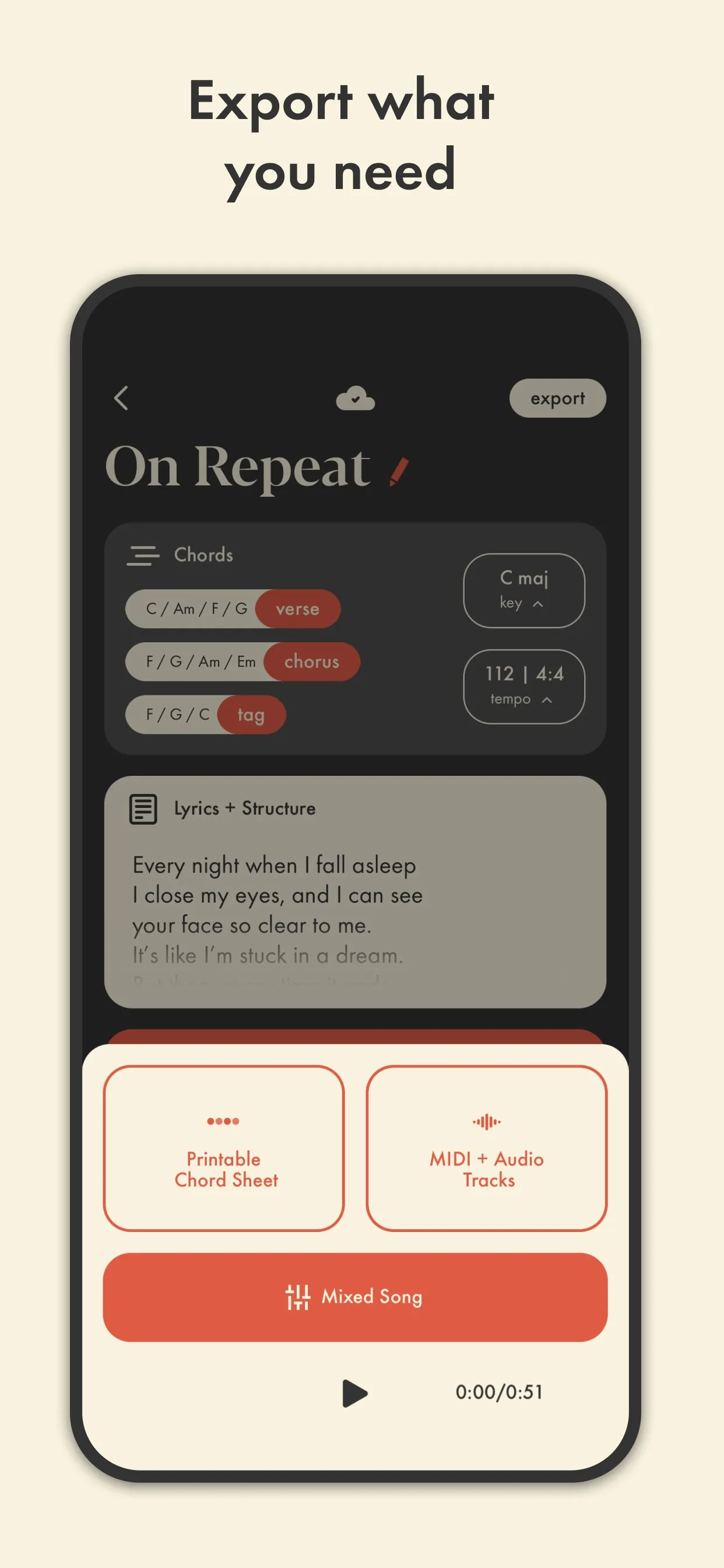 Demo | Songwriting Studio iphone screenshot 10