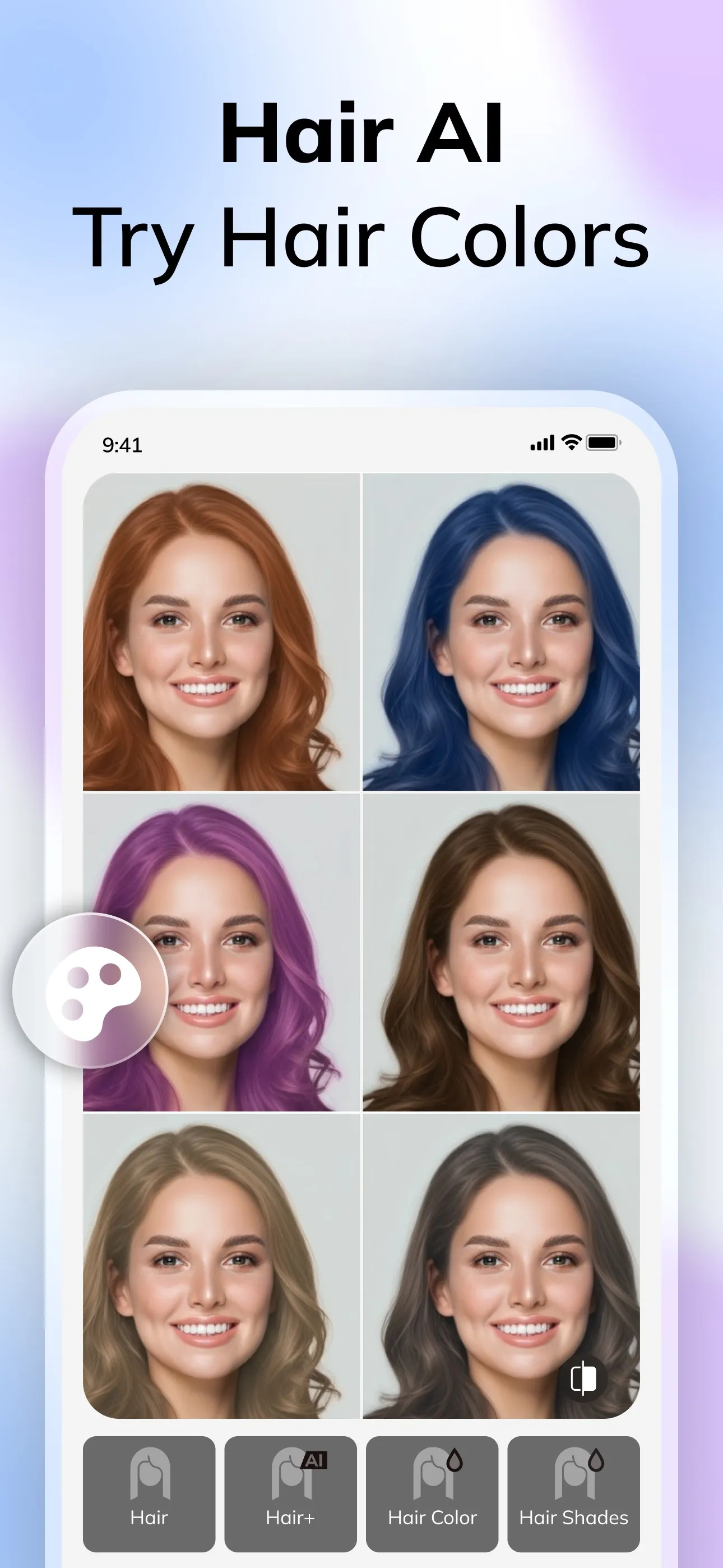HairApp: AI Hairstyle Changer iphone screenshot 2