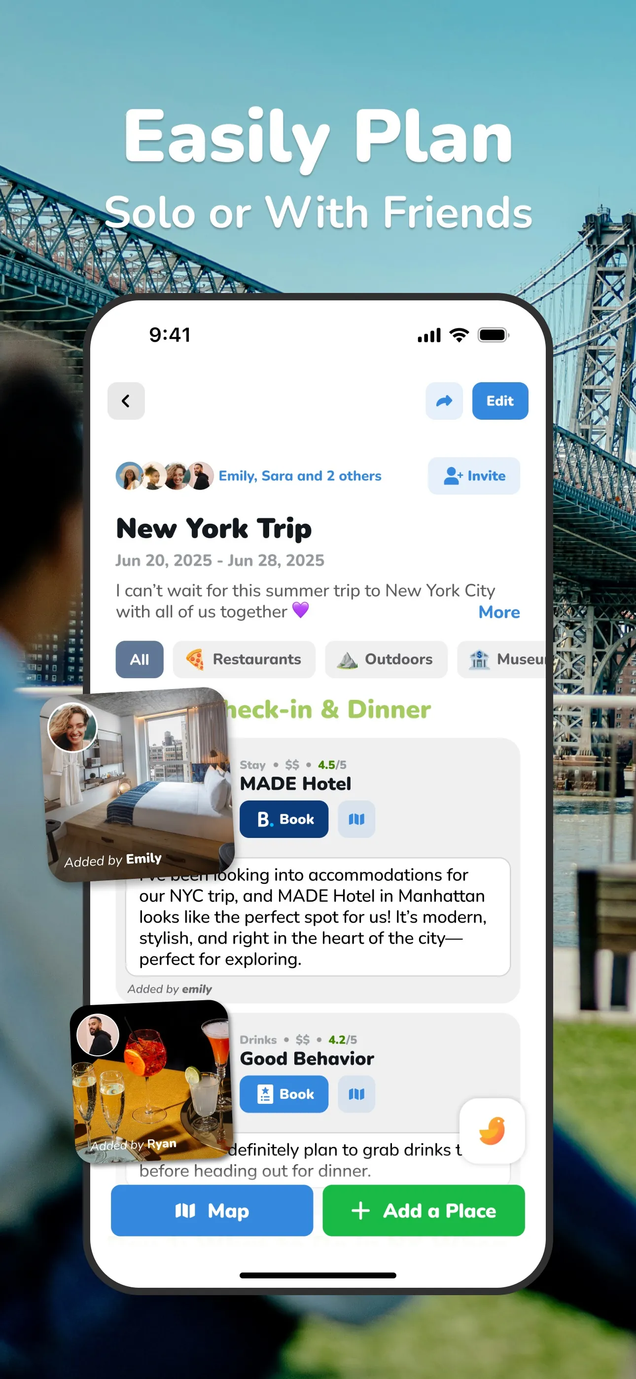 Steller: Plan & Book Trips iphone screenshot 2