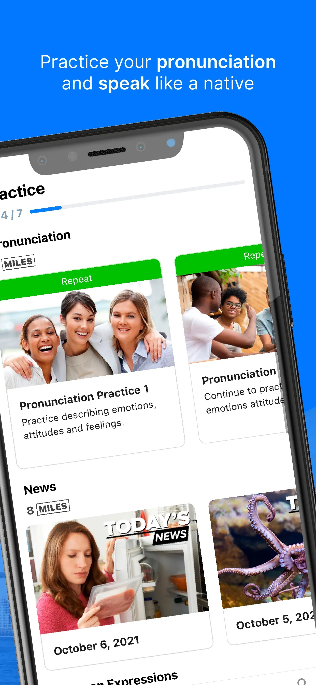 Open English: Learn English iphone screenshot 7