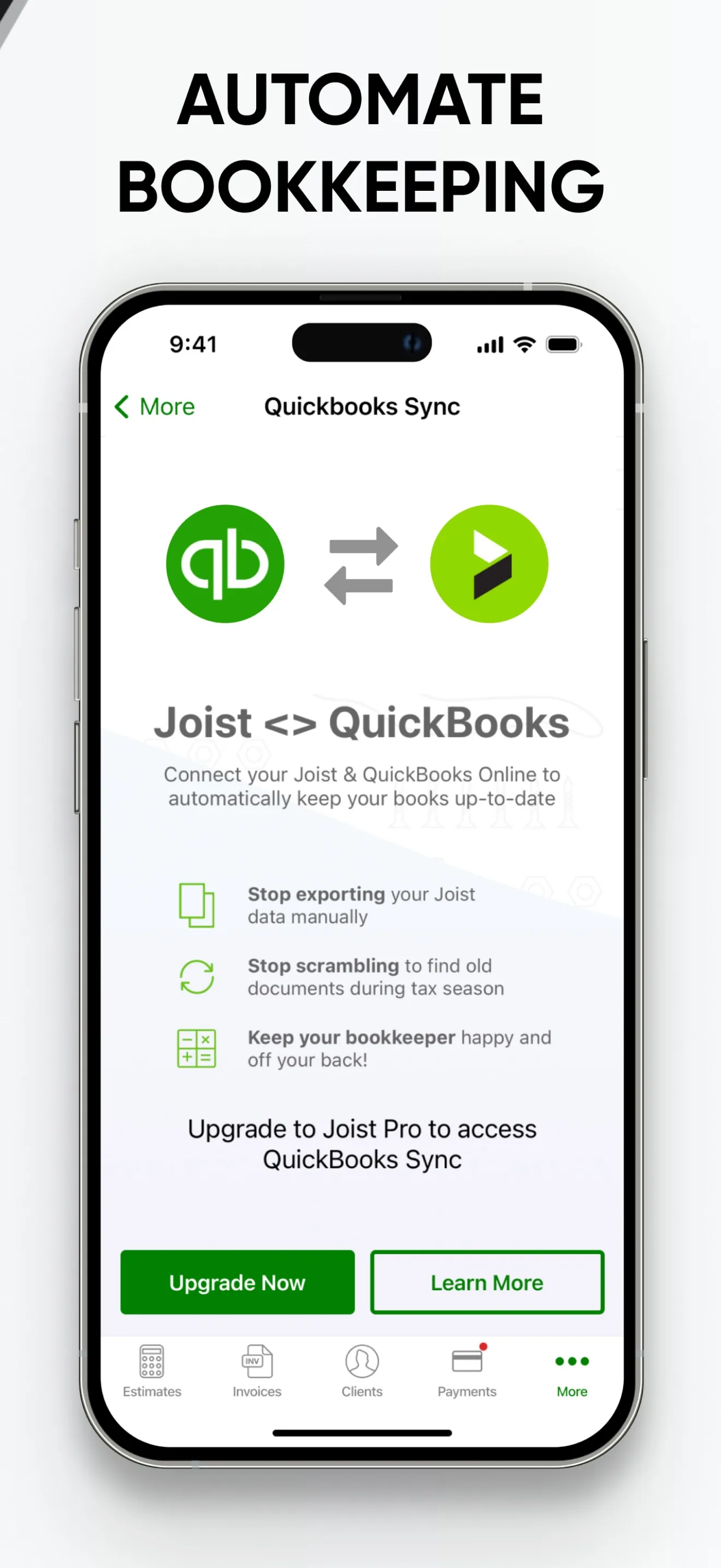 Joist: Estimate Invoice Maker iphone screenshot 7