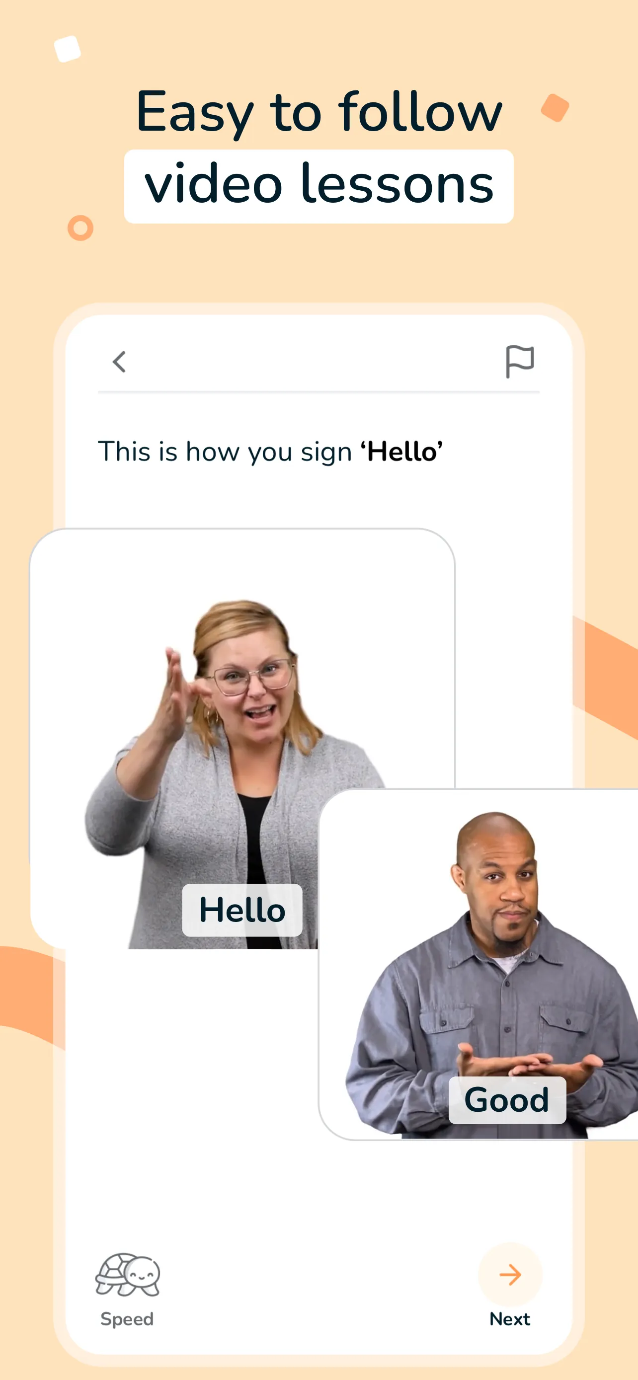 ASL Bloom - Sign Language iphone screenshot 2