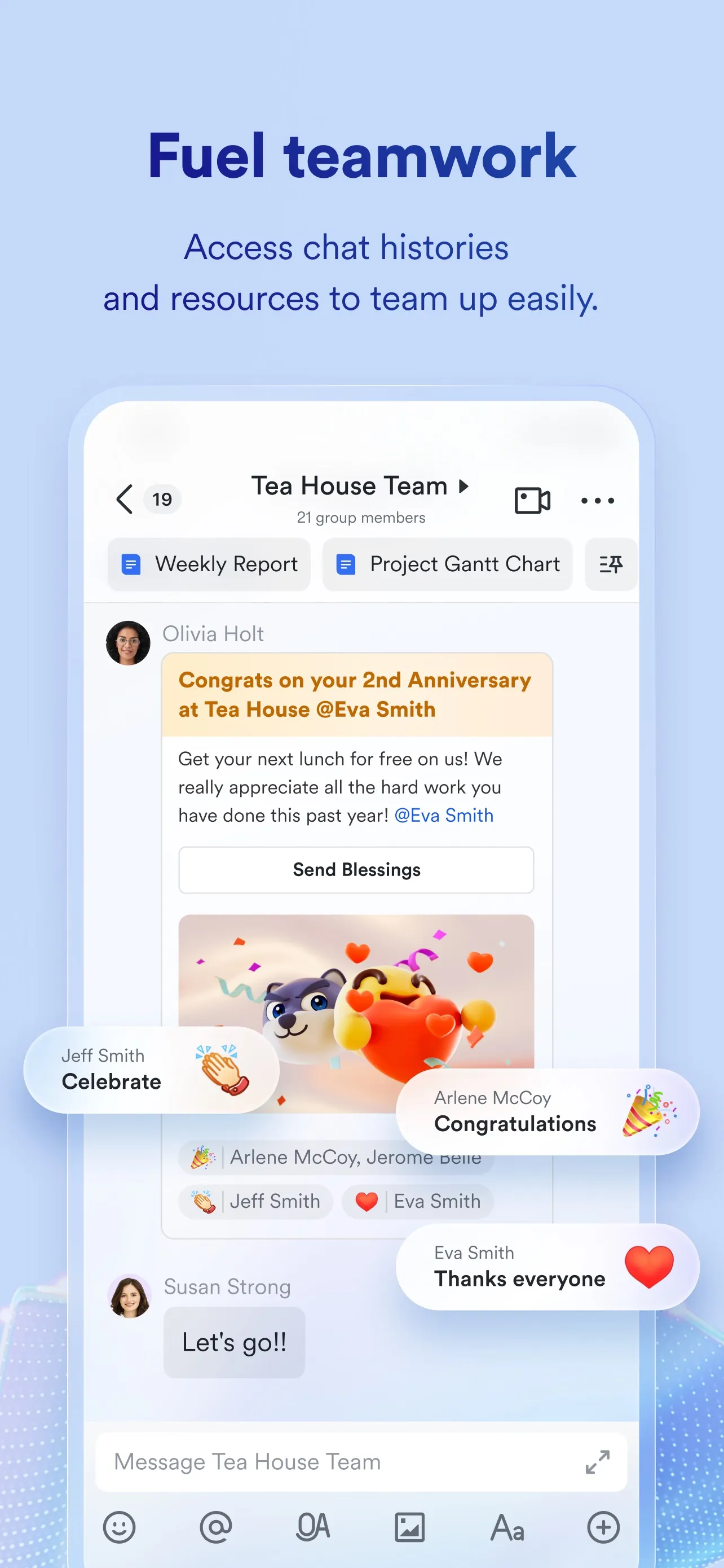 Lark - Team Collaboration iphone screenshot 2