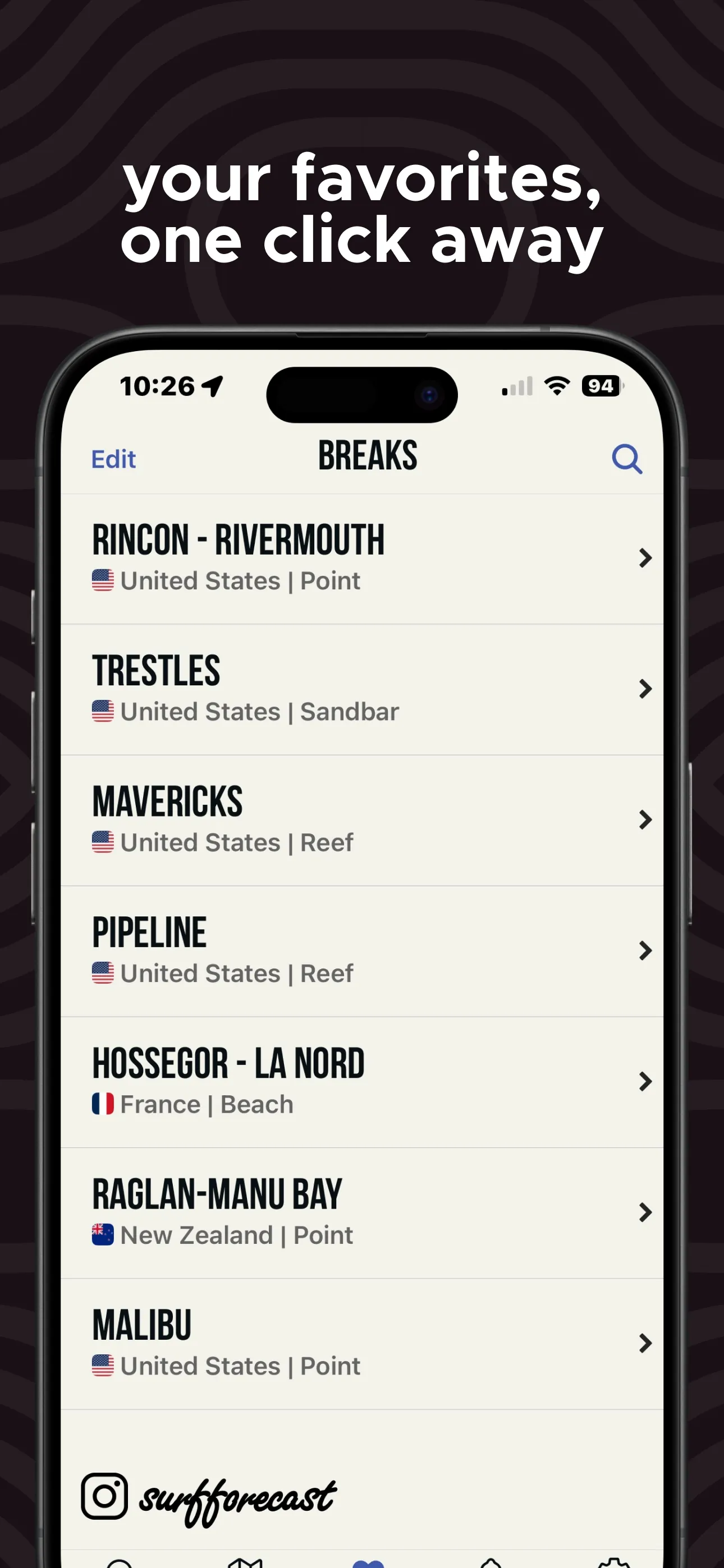 Surf-Forecast.com iphone screenshot 9