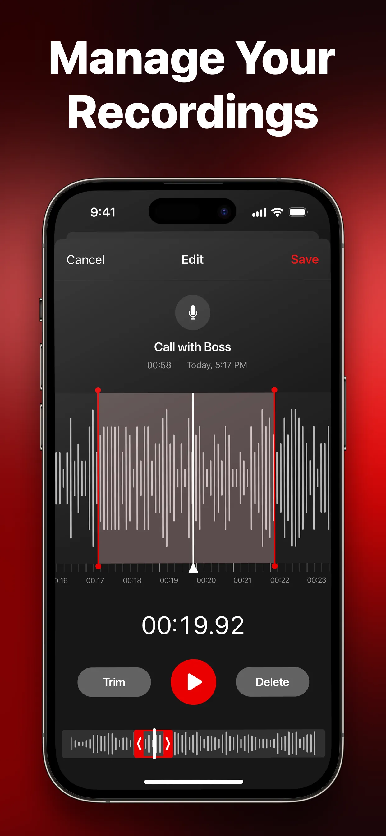 Call Recorder - RecMyCalls iphone screenshot 3