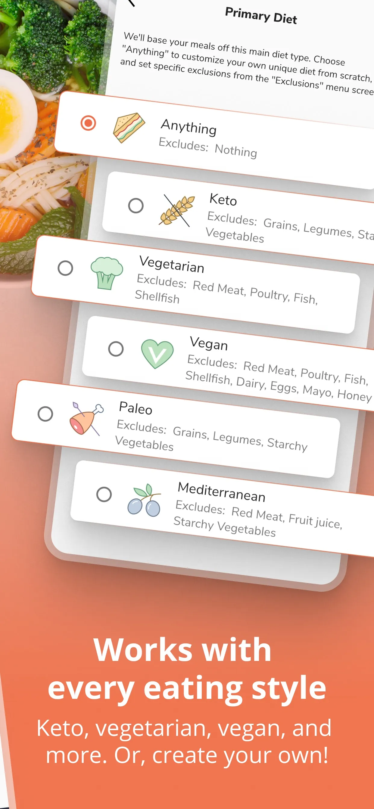 Eat This Much - Meal Planner iphone screenshot 2