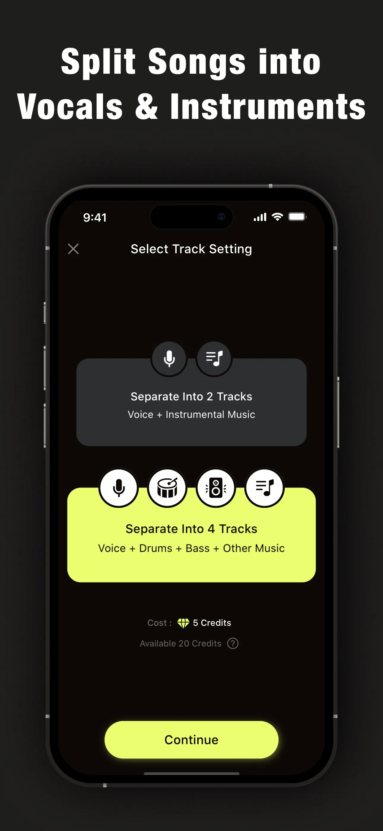 Vocal Remover & AI Separator iphone screenshot 3