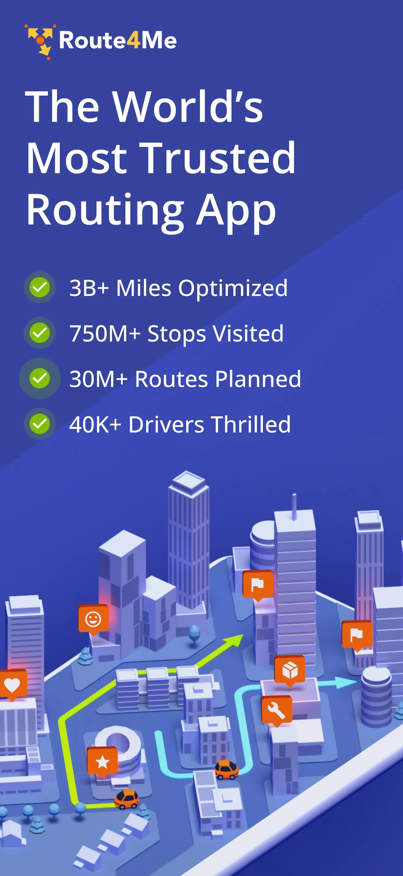 Route4Me Route Planner iphone screenshot 2