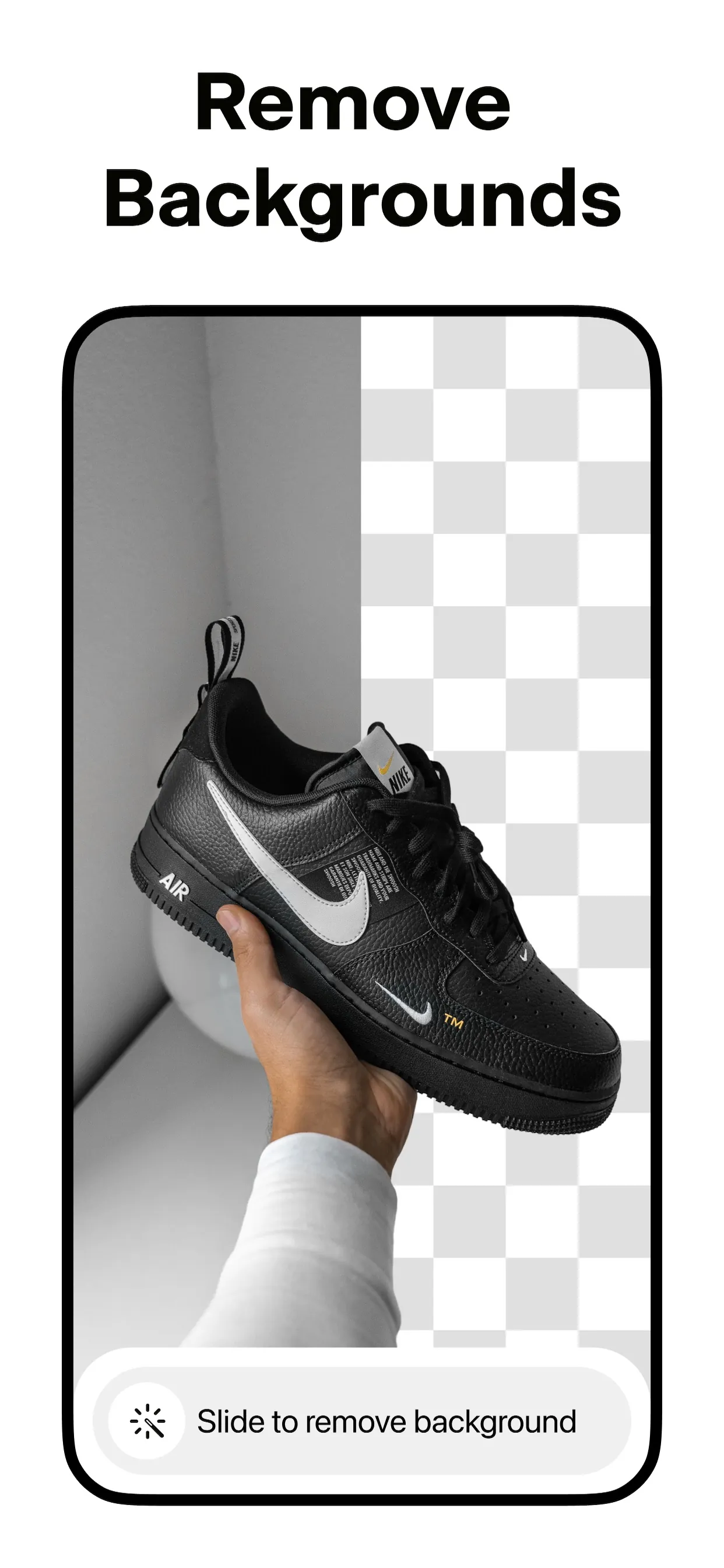 Pixelcut AI Photo Editor iphone screenshot 1