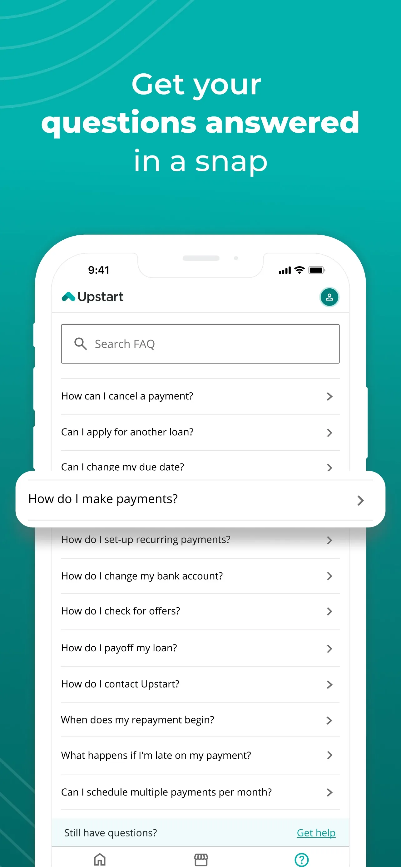 Upstart: Personal Loans + More iphone screenshot 6
