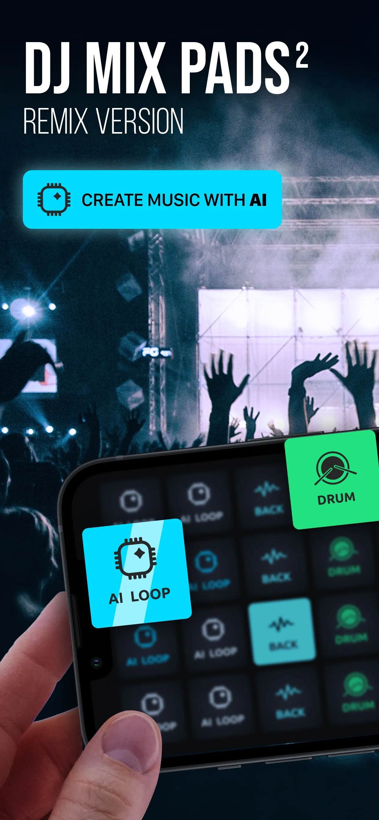 DJ Mix Pads 2 - Make A Beat iphone screenshot 2