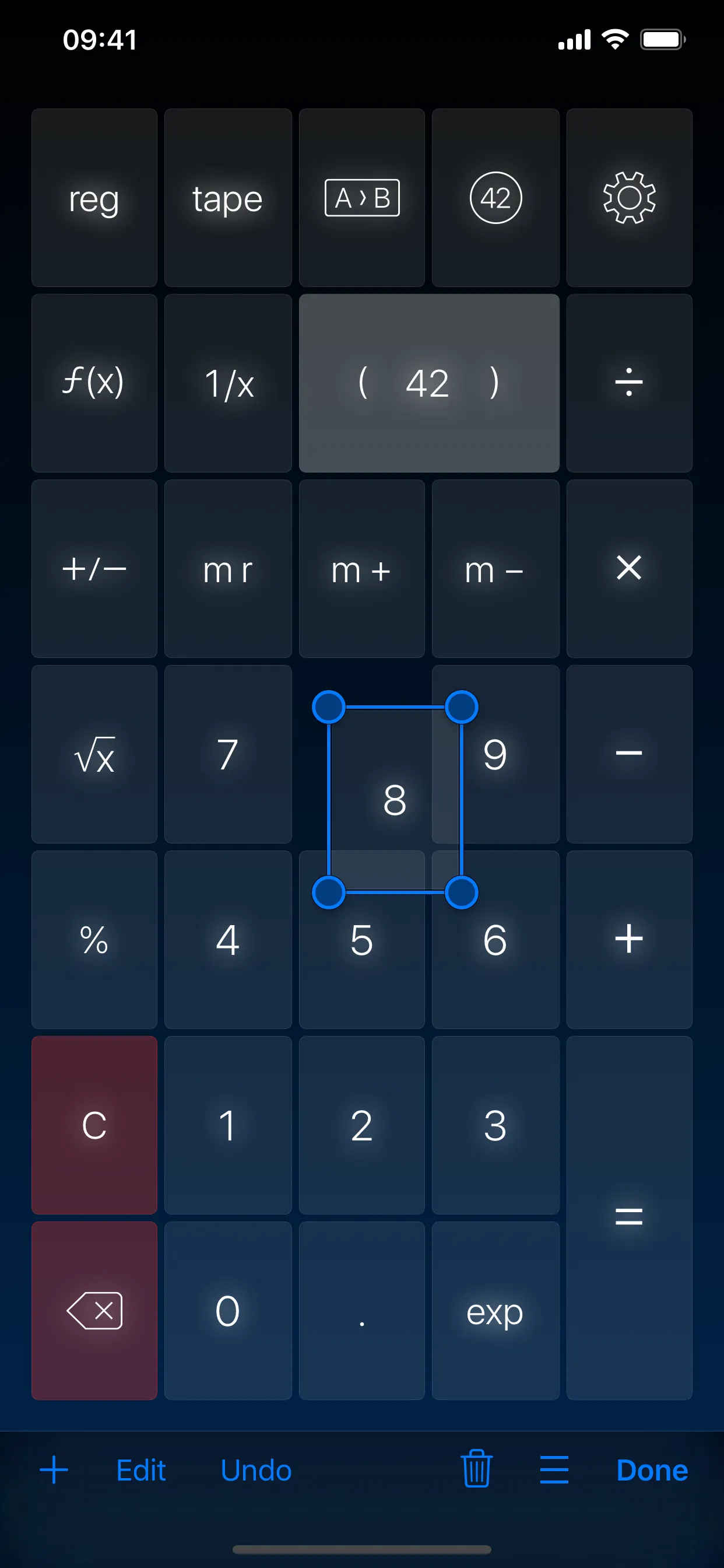 PCalc iphone screenshot 5