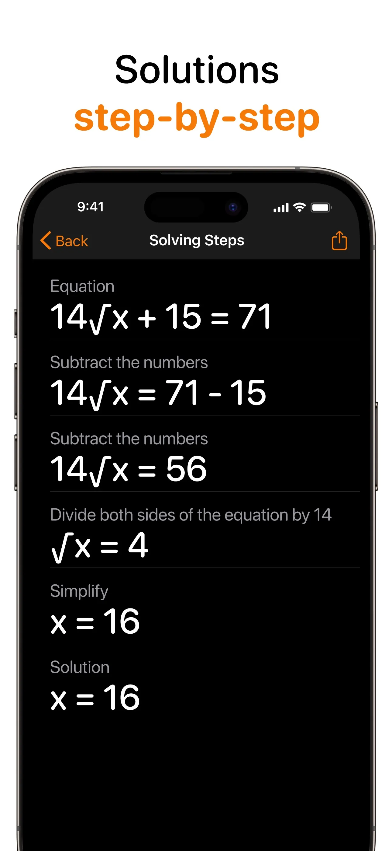 Calculator Air: AI Math Solver iphone screenshot 4