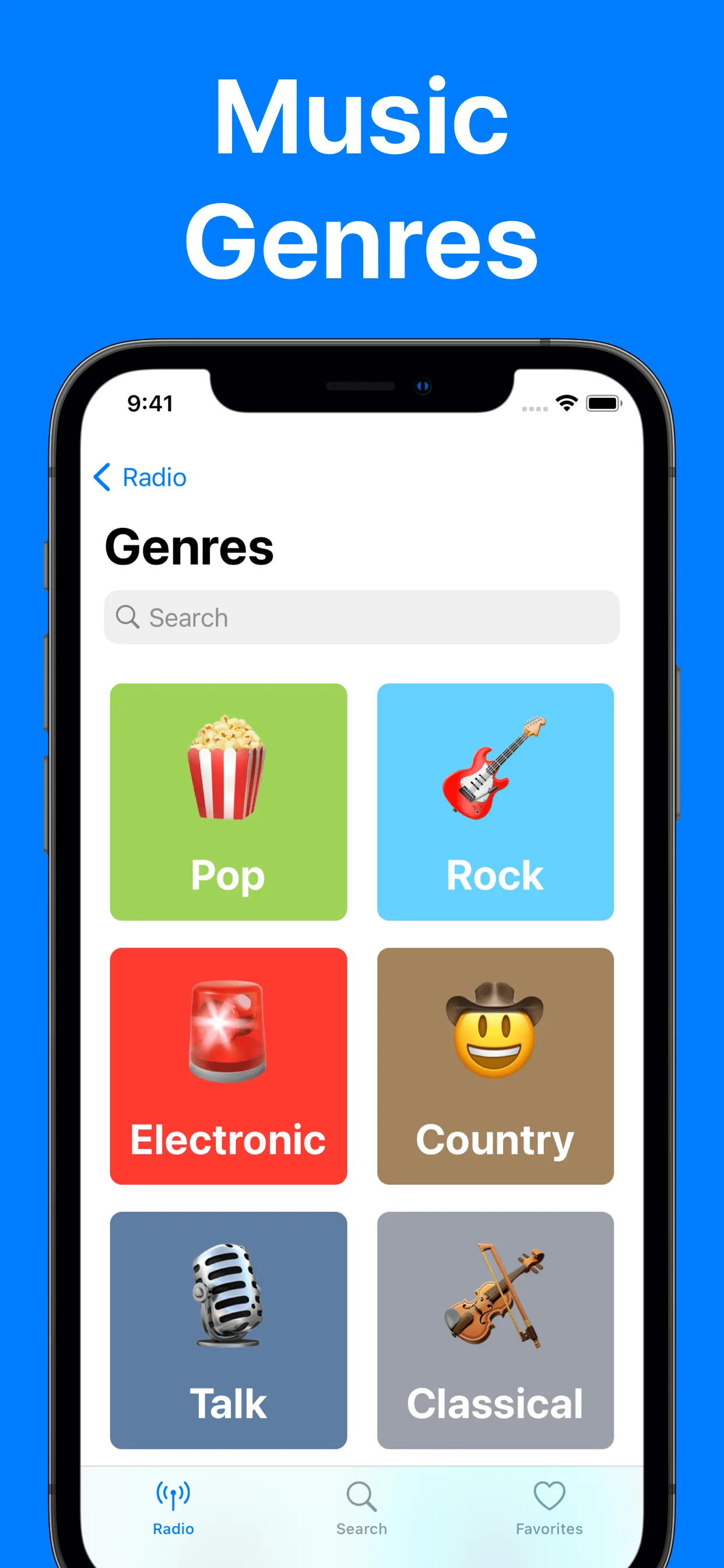 FM Radio App iphone screenshot 5