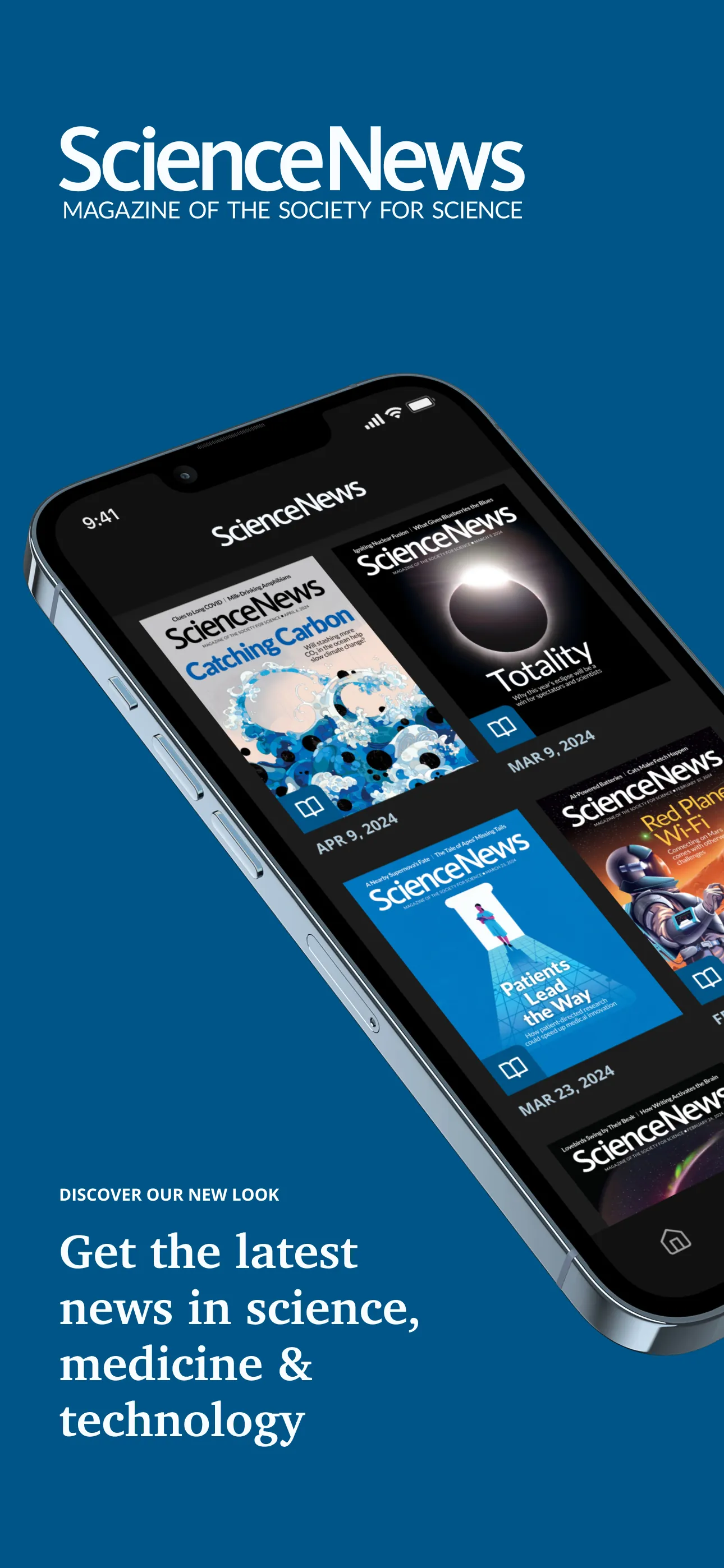 Science News Magazine iphone screenshot 1