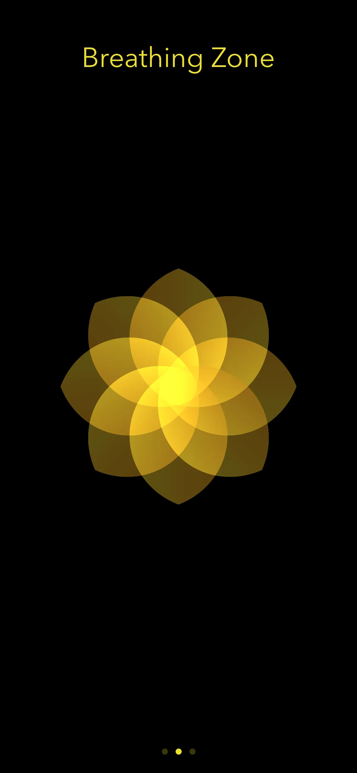 Breathing Zone iphone screenshot 2