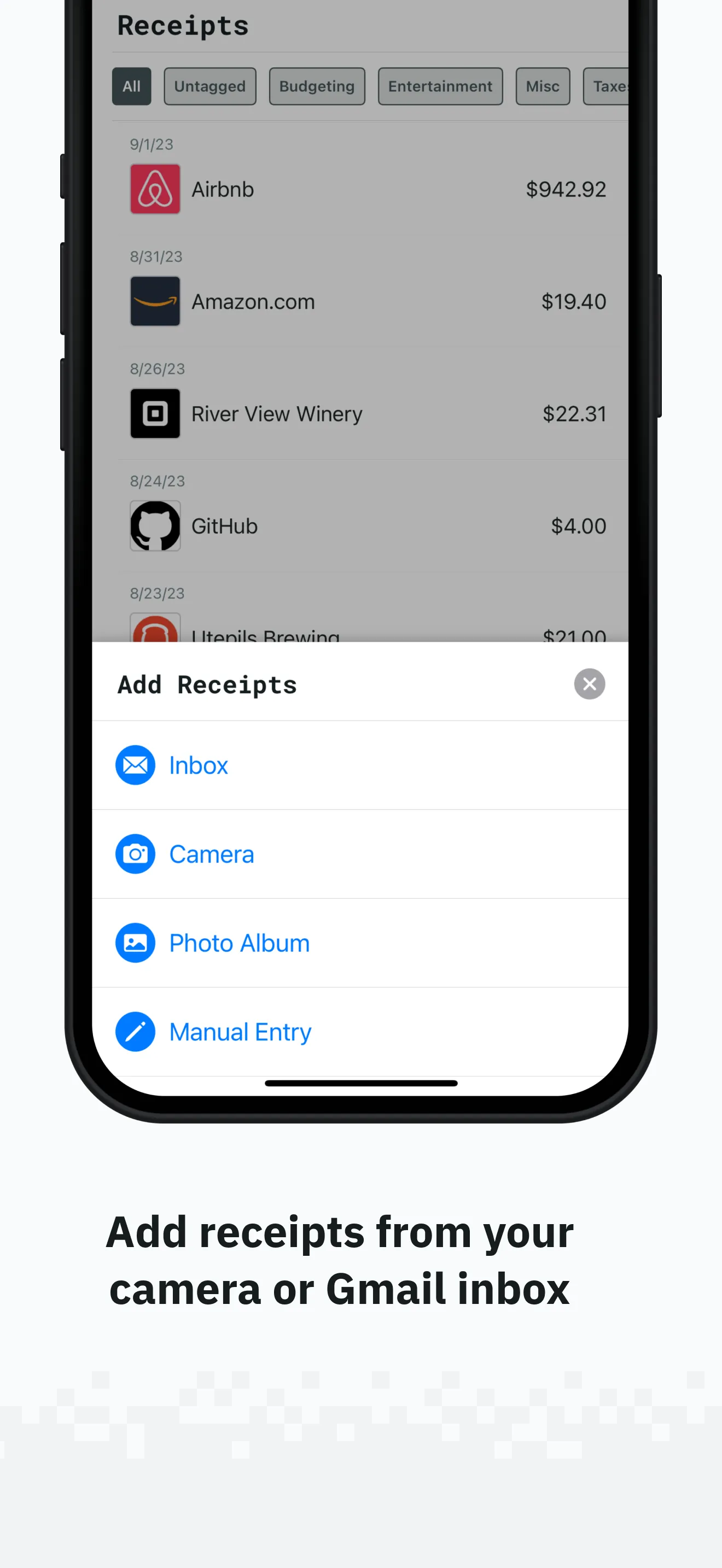 QuickReceipts Smart Scanner iphone screenshot 4