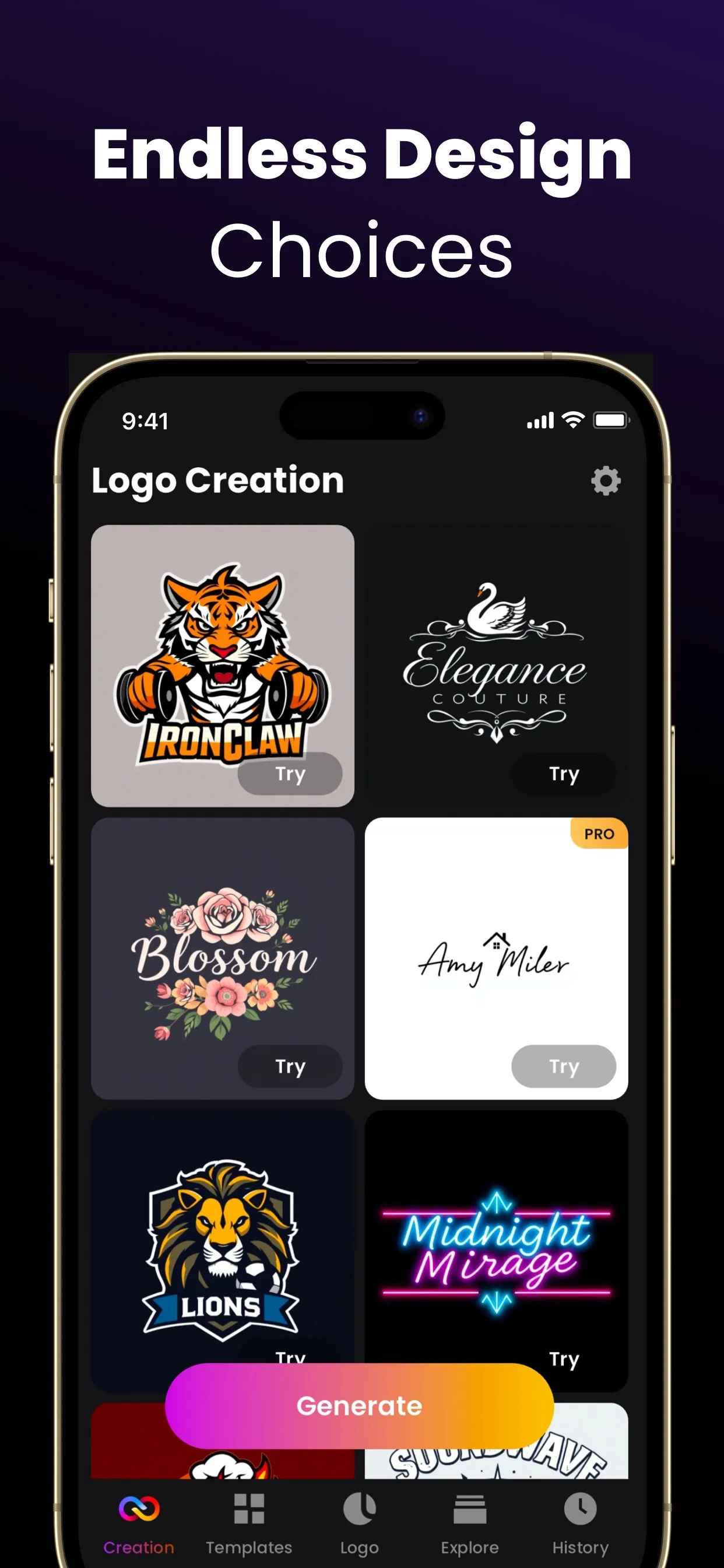 Arvin® - AI Logo Maker iphone screenshot 6