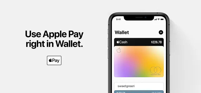 Apple Wallet iphone screenshot 1